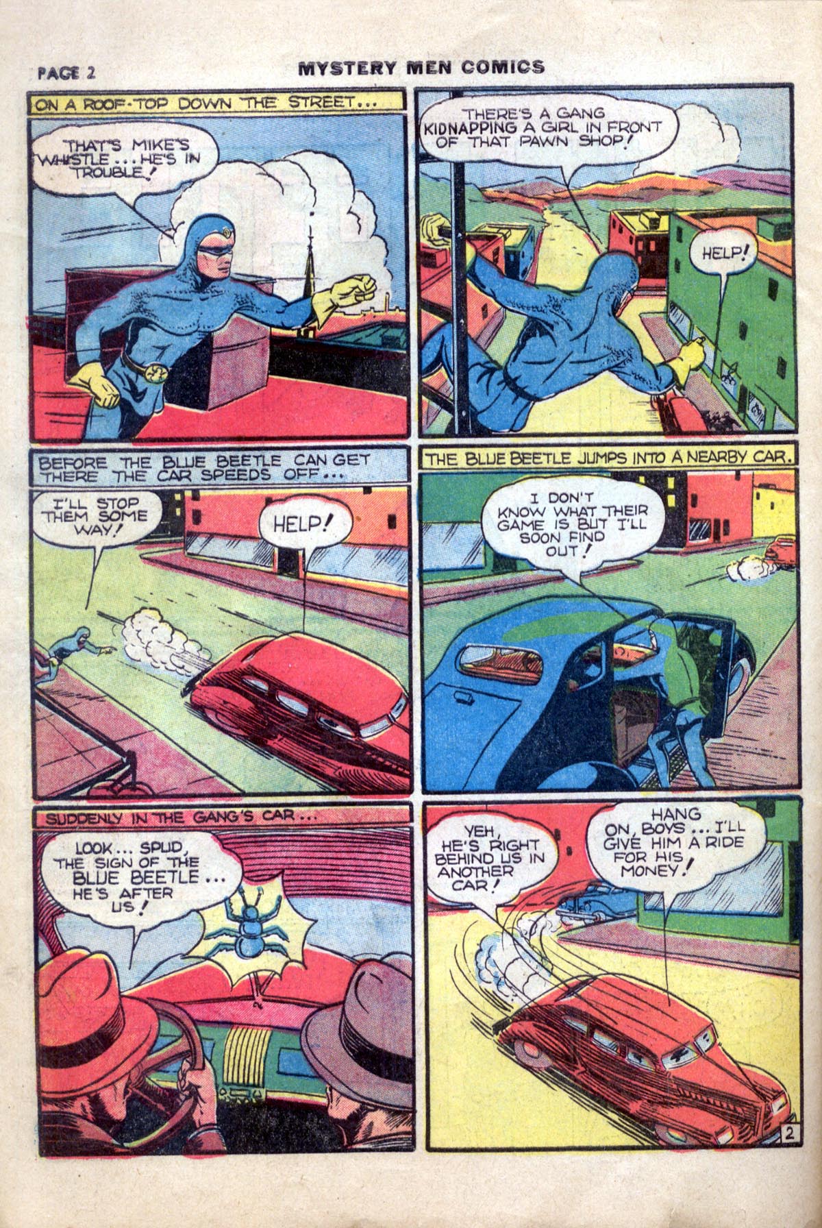 Read online Mystery Men Comics comic -  Issue #13 - 6