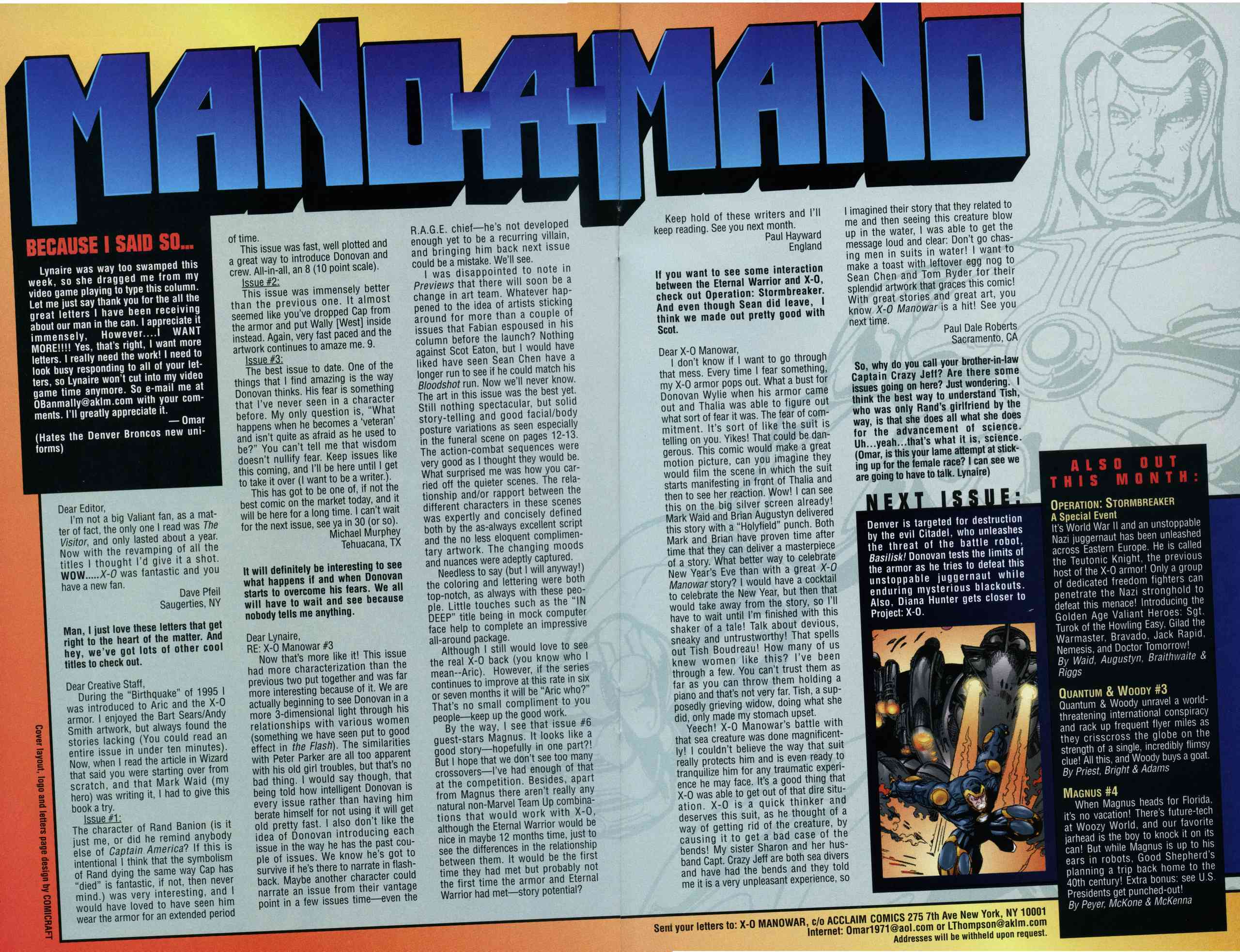 Read online X-O Manowar (1996) comic -  Issue #7 - 24