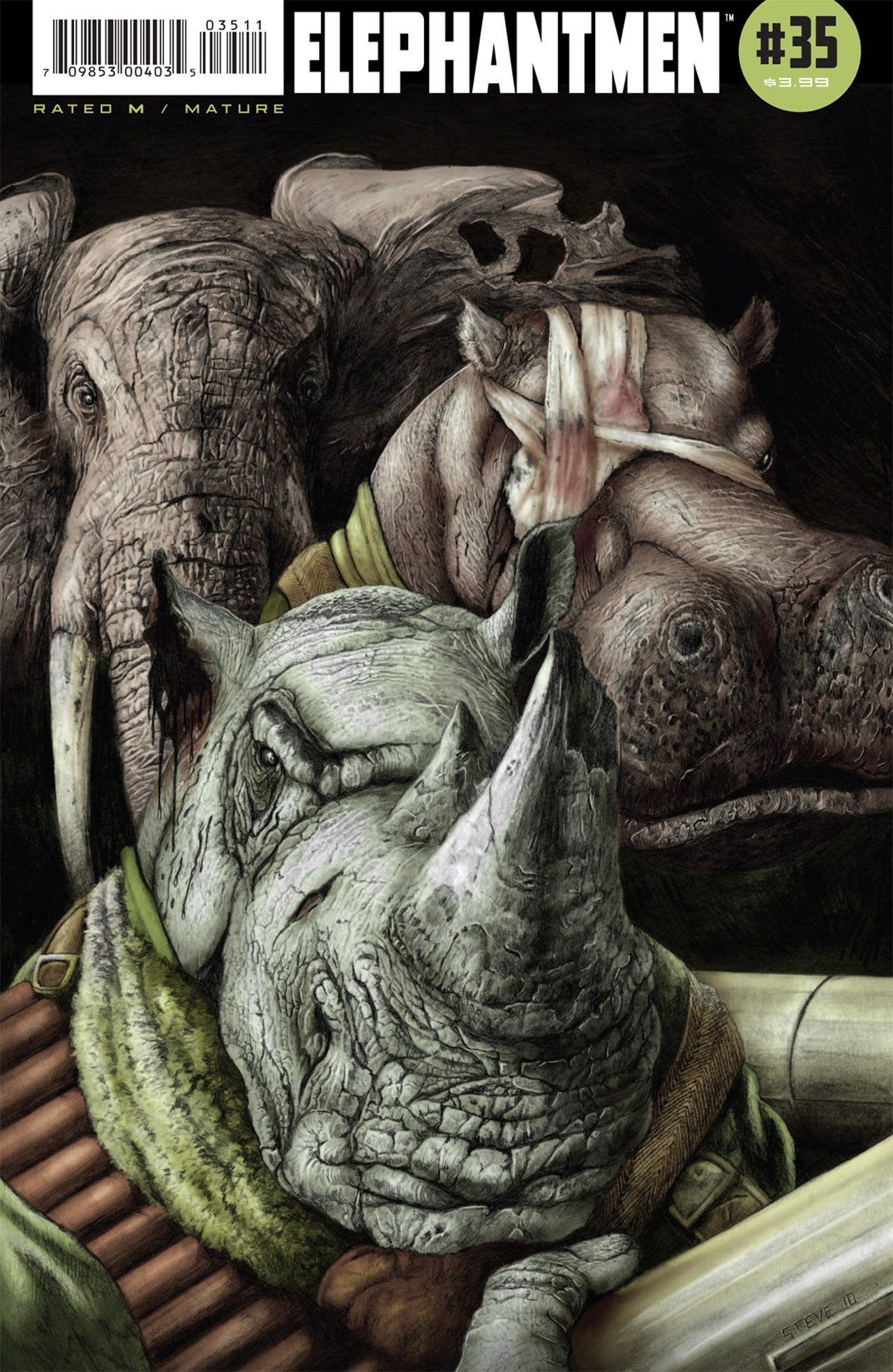 Read online Elephantmen comic -  Issue #35 - 2