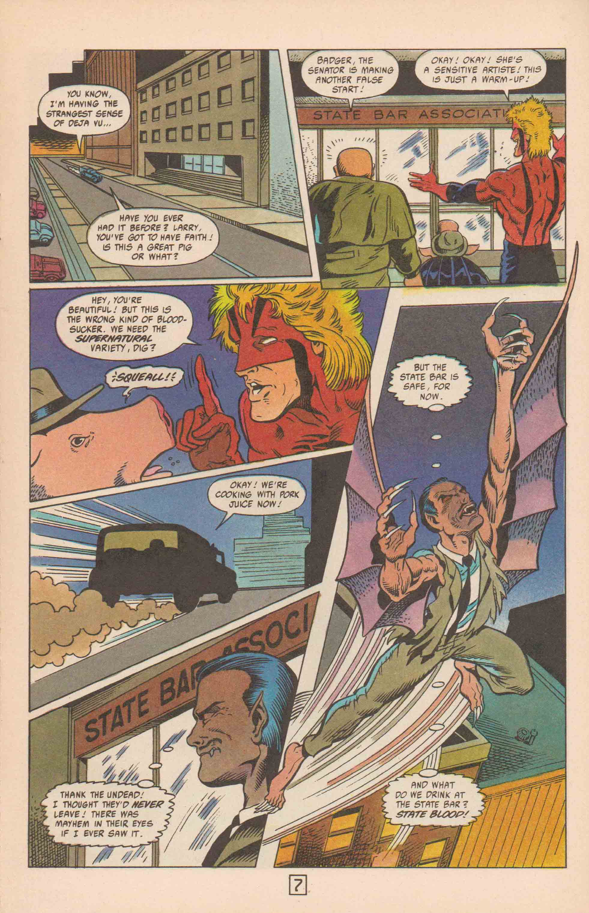 Read online The Badger comic -  Issue #44 - 9