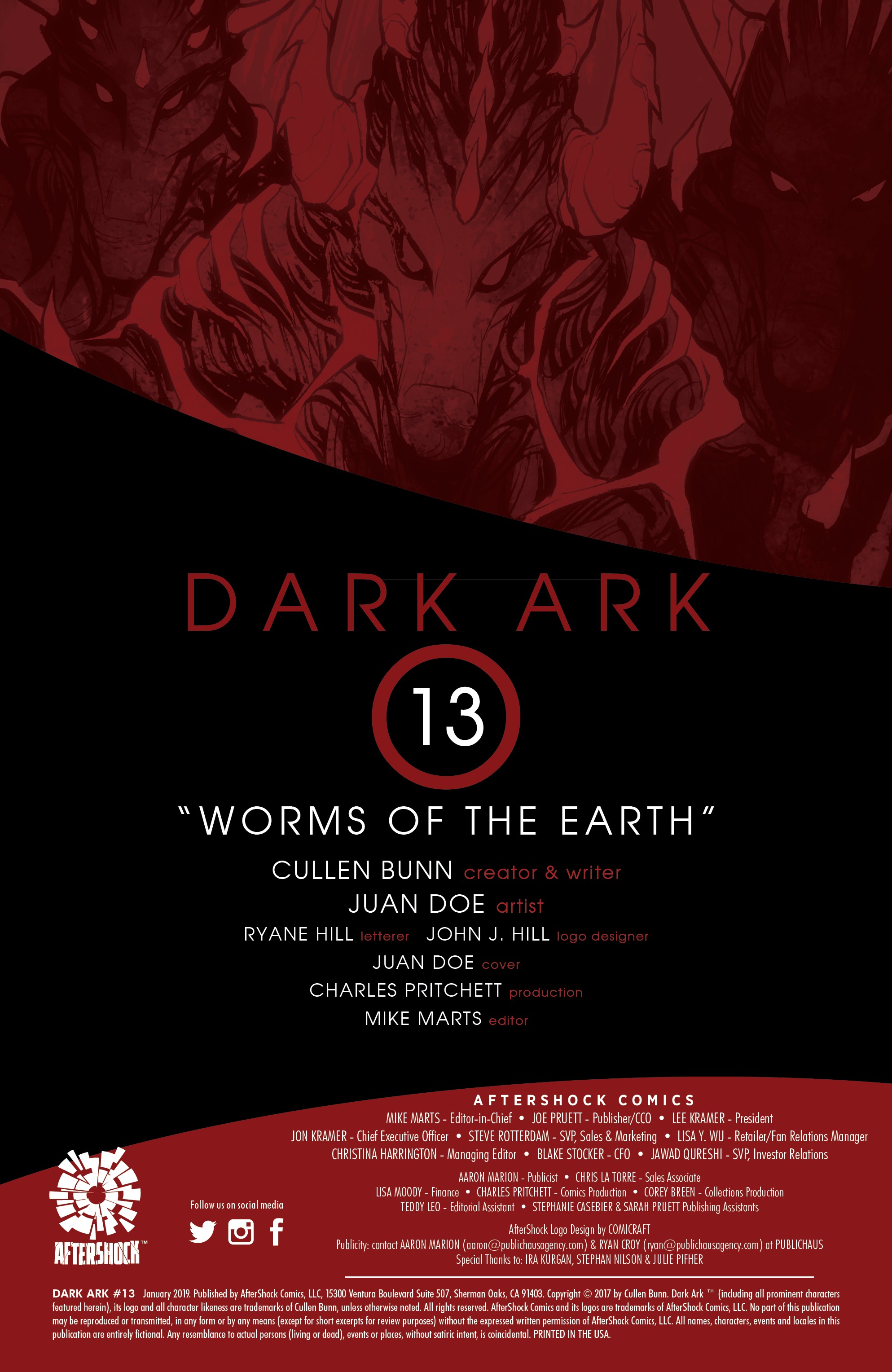 Read online Dark Ark comic -  Issue #13 - 2