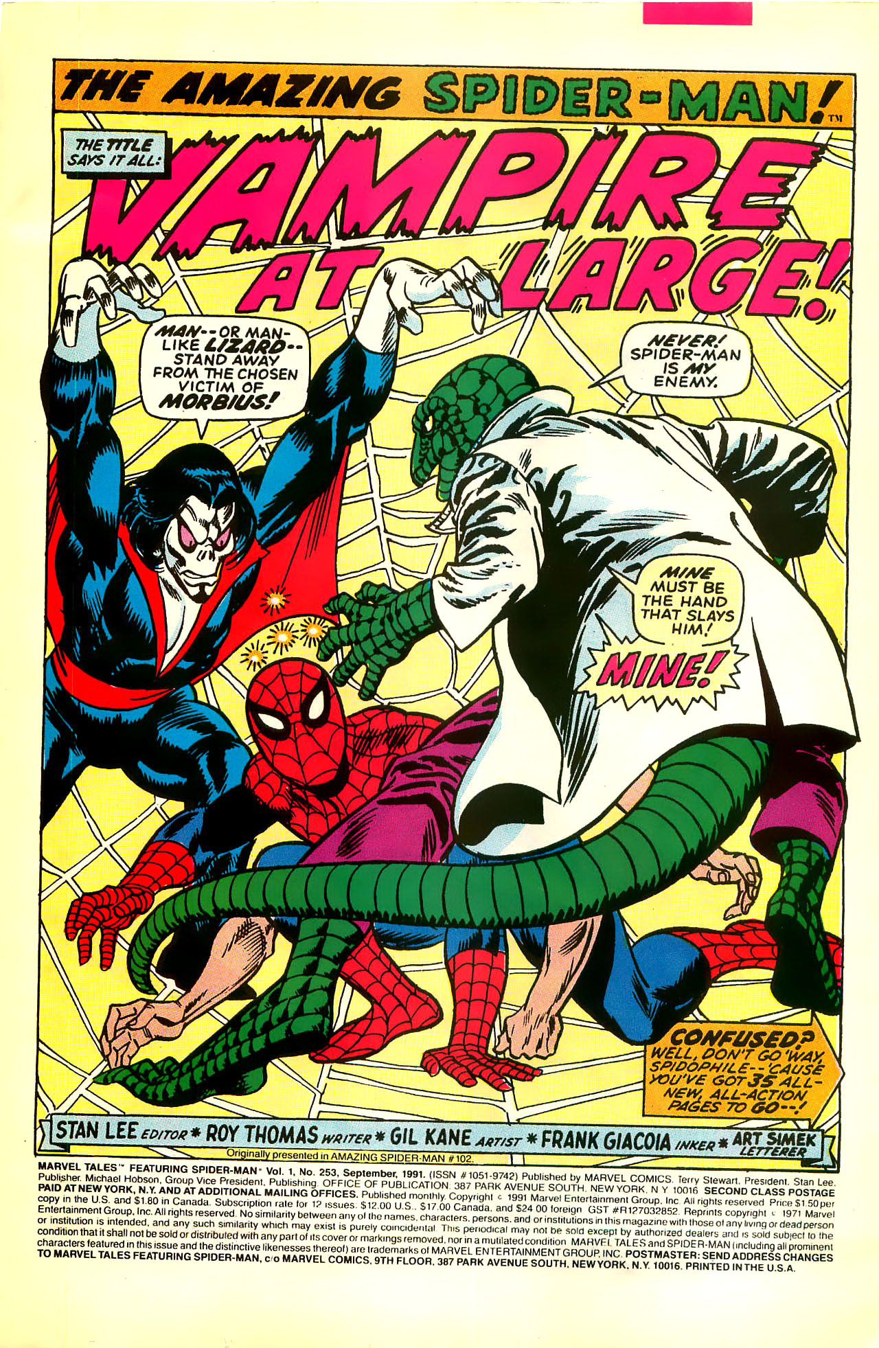 Read online Marvel Tales (1964) comic -  Issue #253 - 3