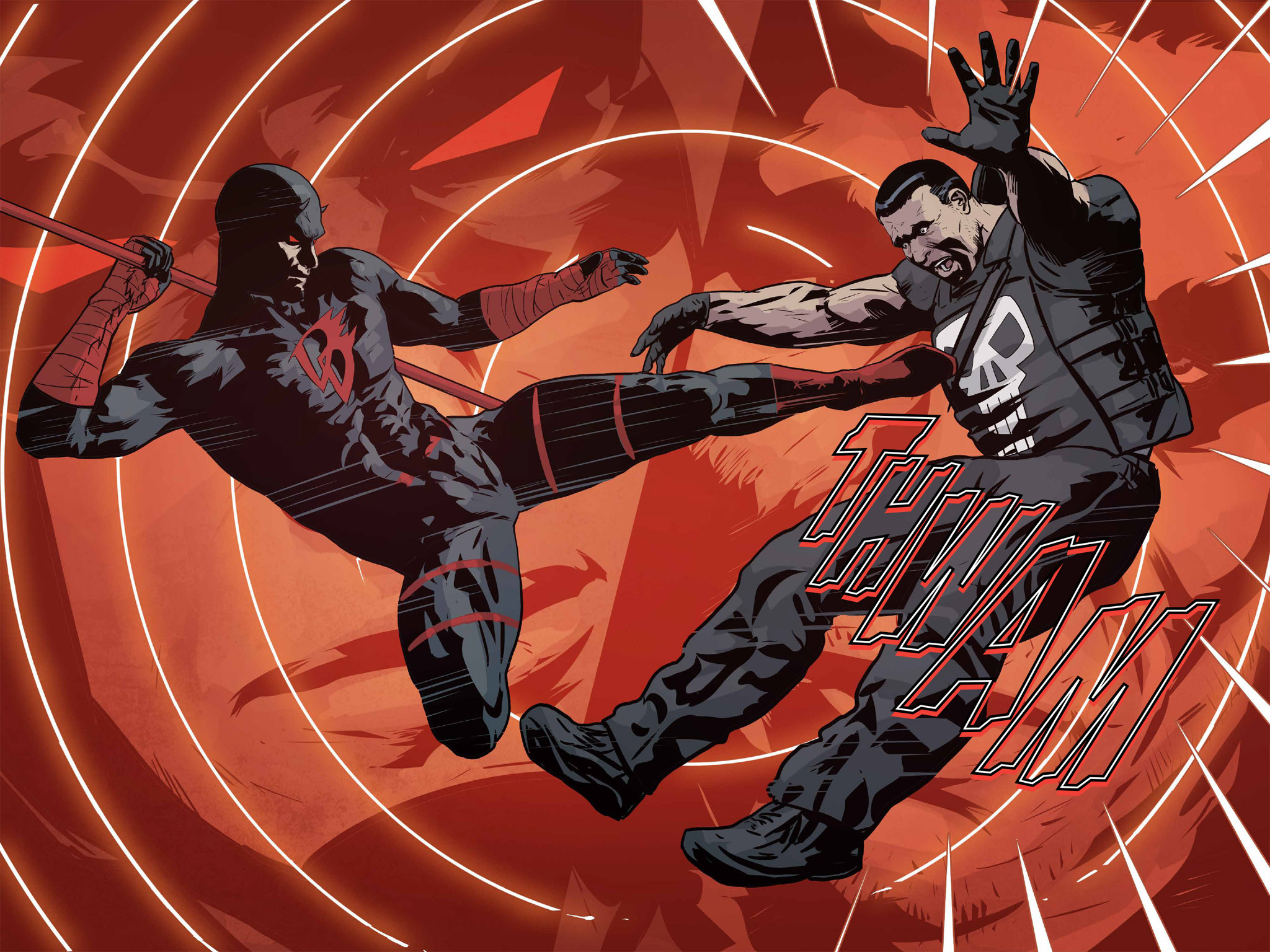 Read online Daredevil / Punisher : The Seventh Circle comic -  Issue #7 - 43