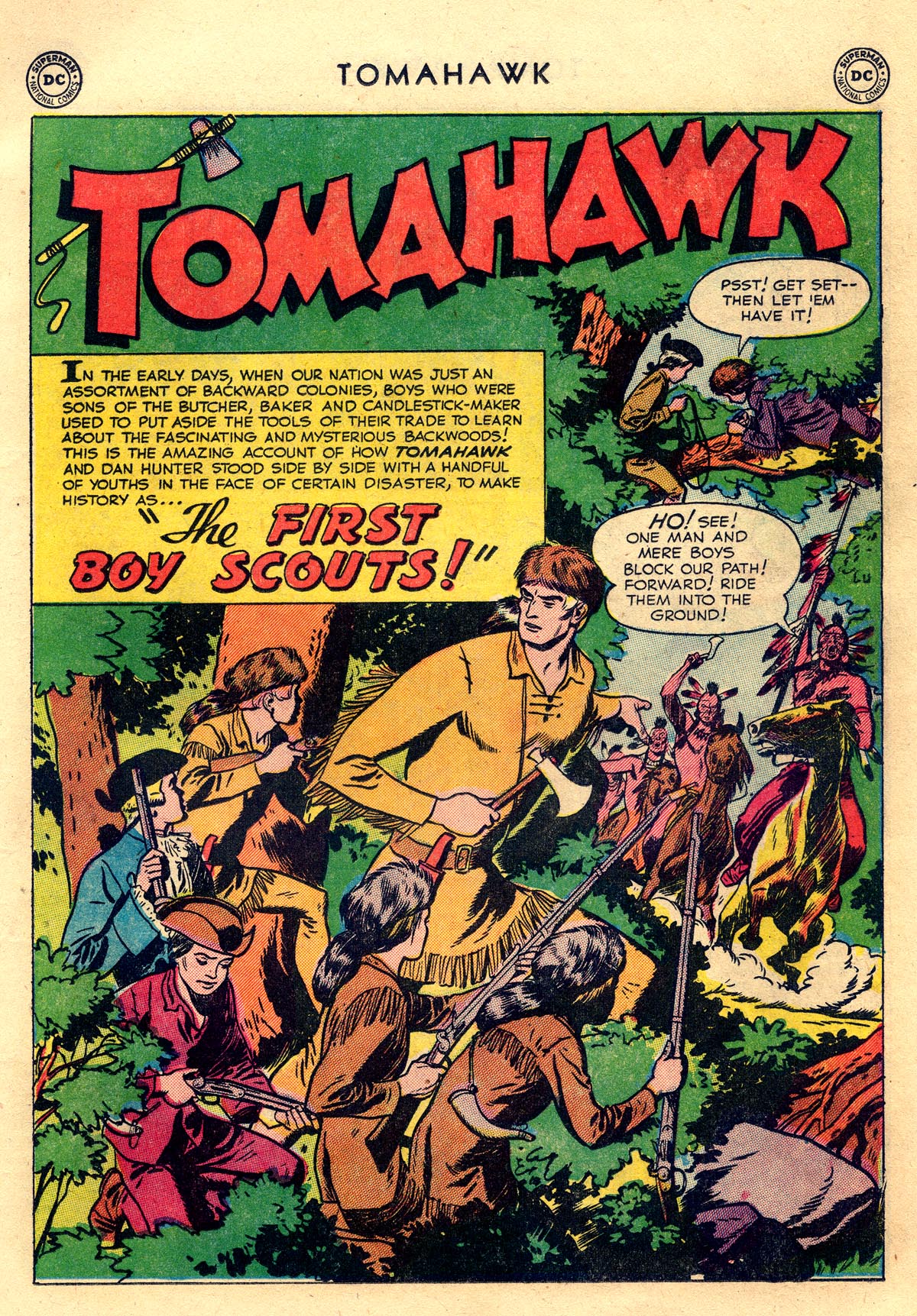 Read online Tomahawk comic -  Issue #10 - 13