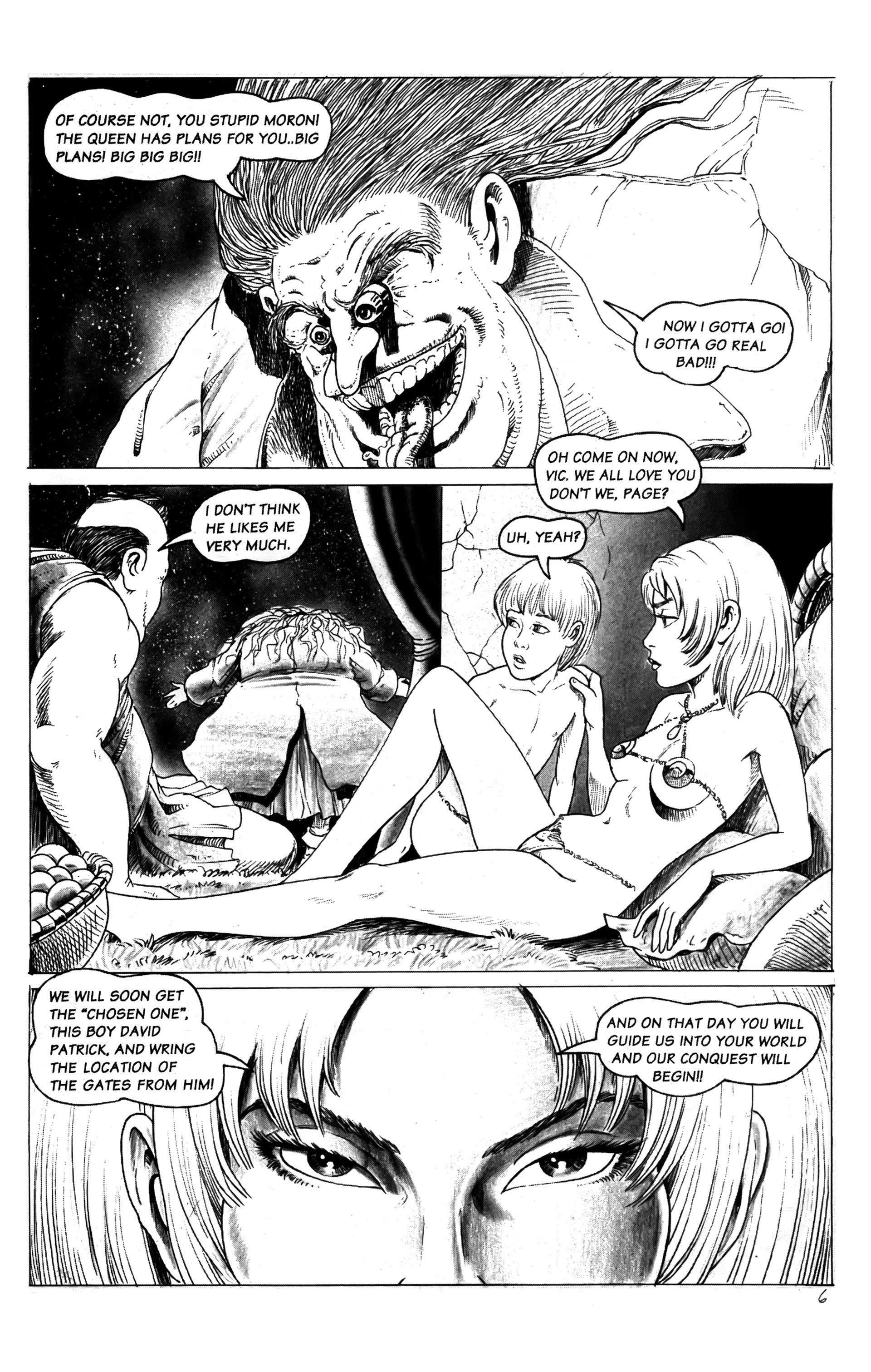Read online Demongate comic -  Issue #3 - 8