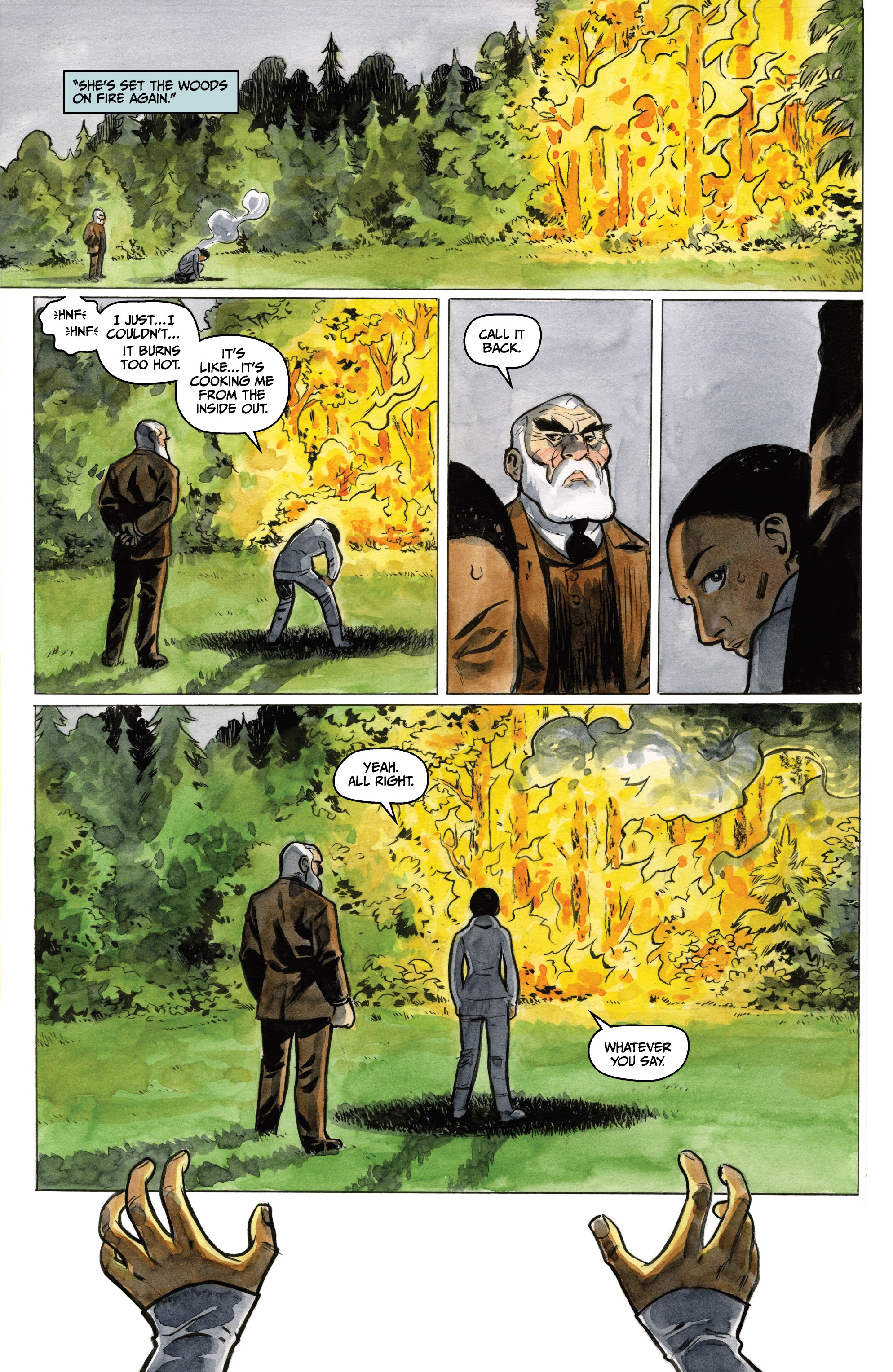 Read online Manor Black: Fire in the Blood comic -  Issue #1 - 5