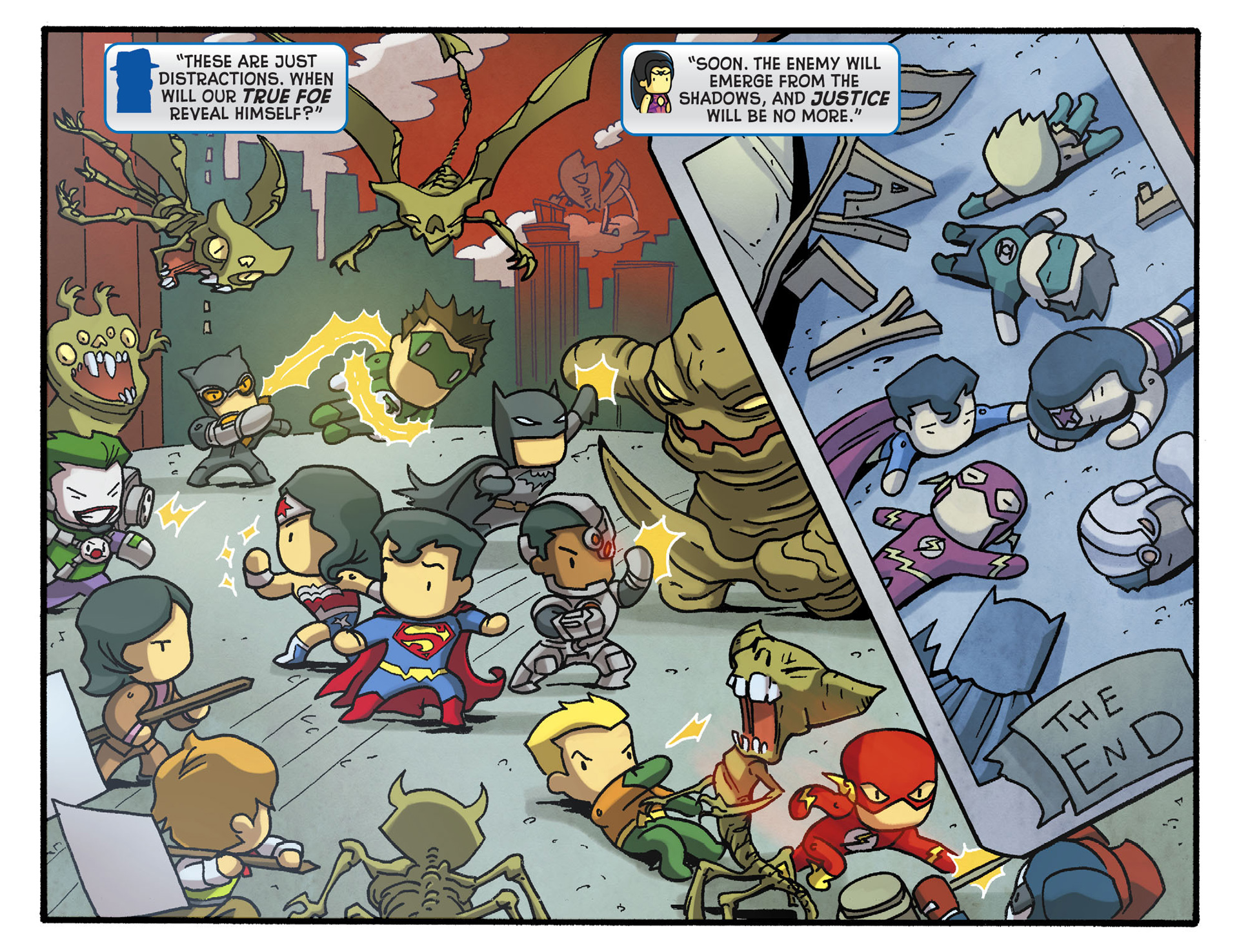 Read online Scribblenauts Unmasked: A Crisis of Imagination comic -  Issue #1 - 7