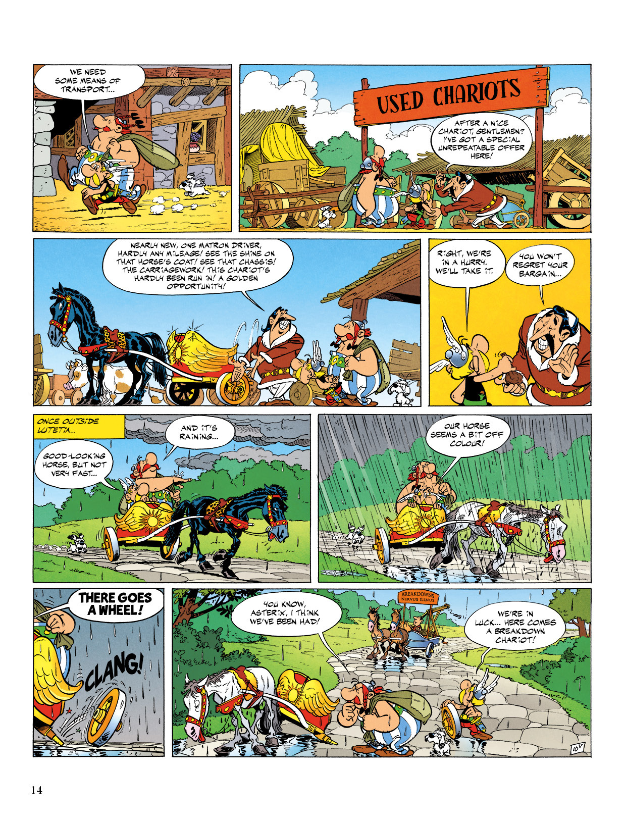 Read online Asterix comic -  Issue #5 - 15