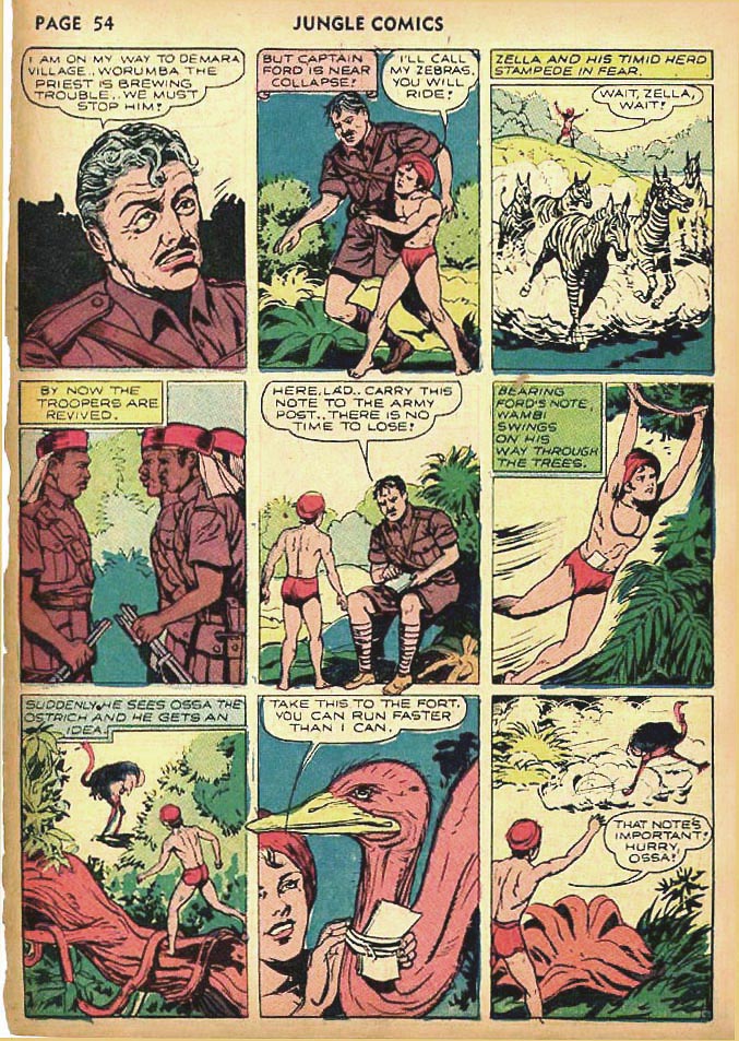 Read online Jungle Comics comic -  Issue #24 - 56