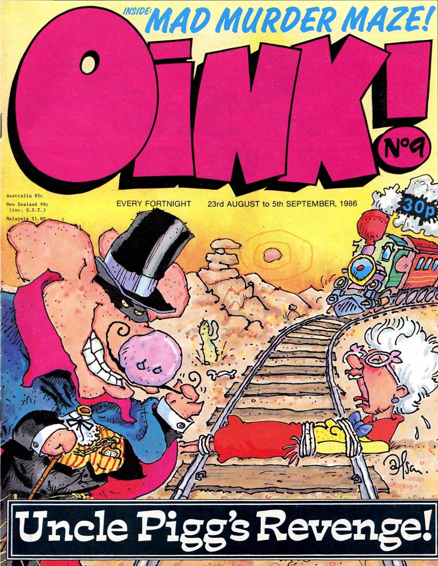 Read online Oink! comic -  Issue #9 - 1