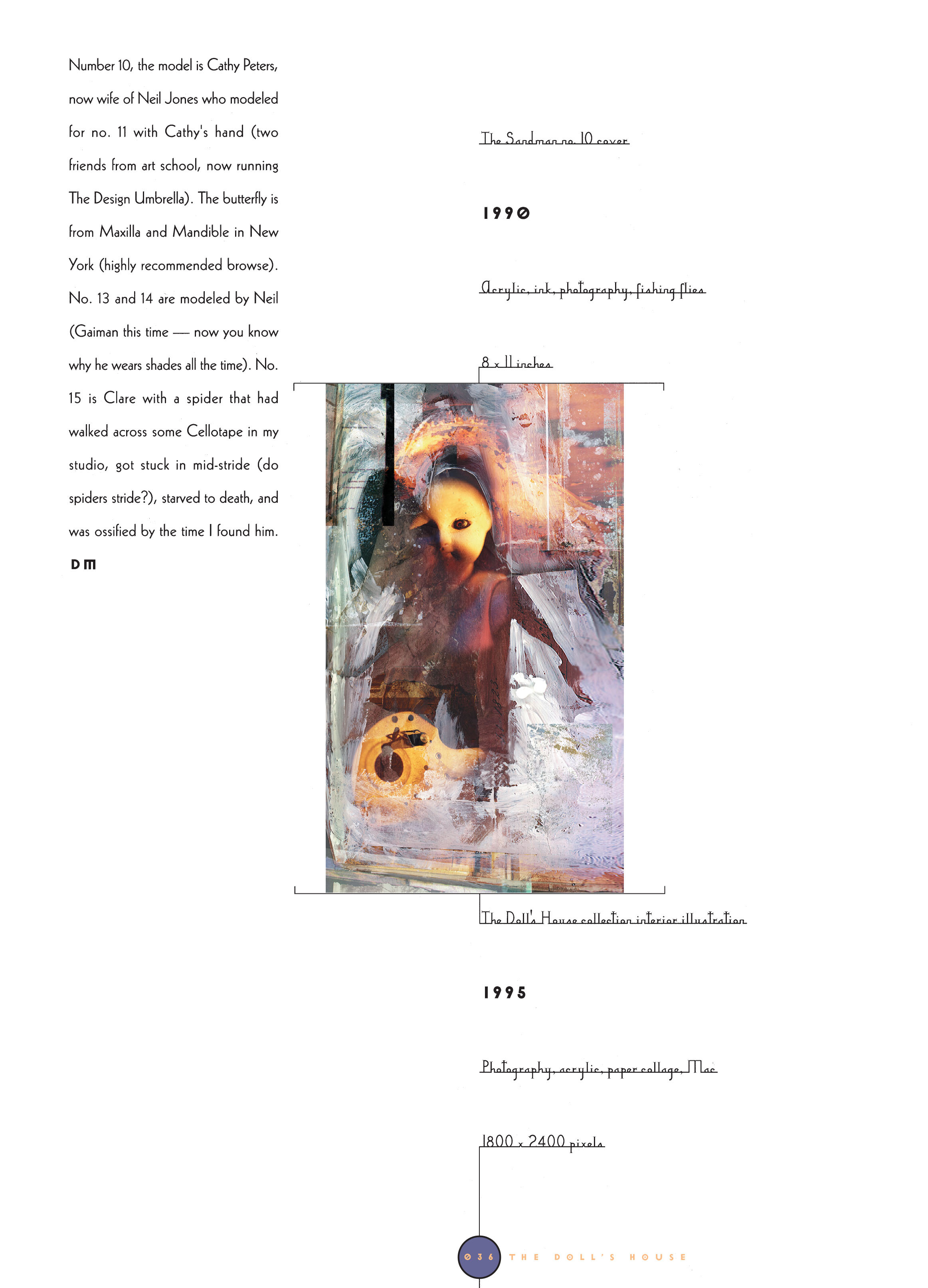 Read online Dust Covers: The Collected Sandman Covers, 1989-1997 comic -  Issue # TPB (Part 1) - 35