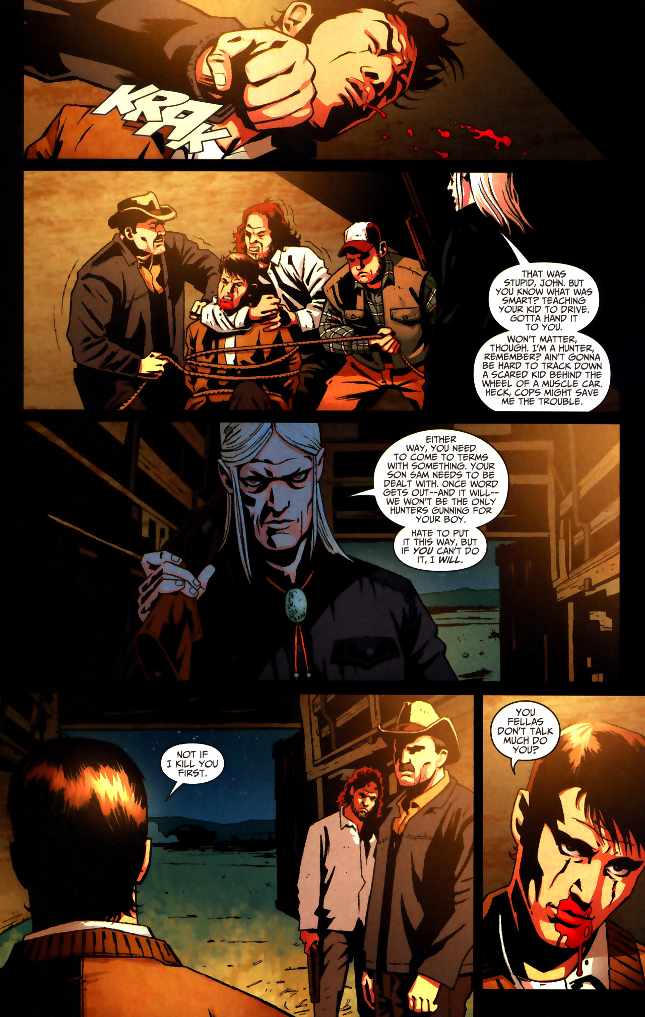 Read online Supernatural: Rising Son comic -  Issue #4 - 8