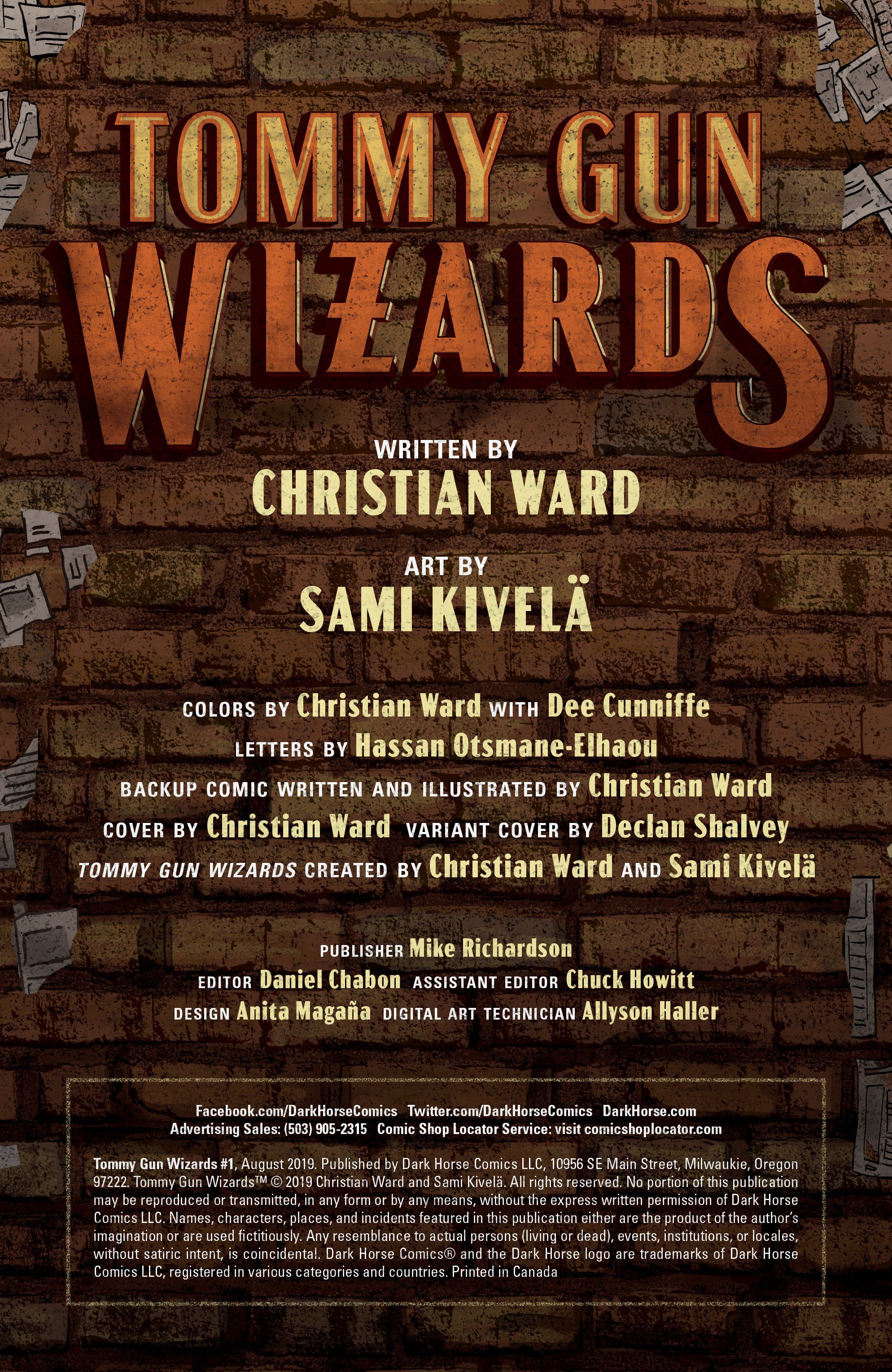 Read online Tommy Gun Wizards comic -  Issue #1 - 2