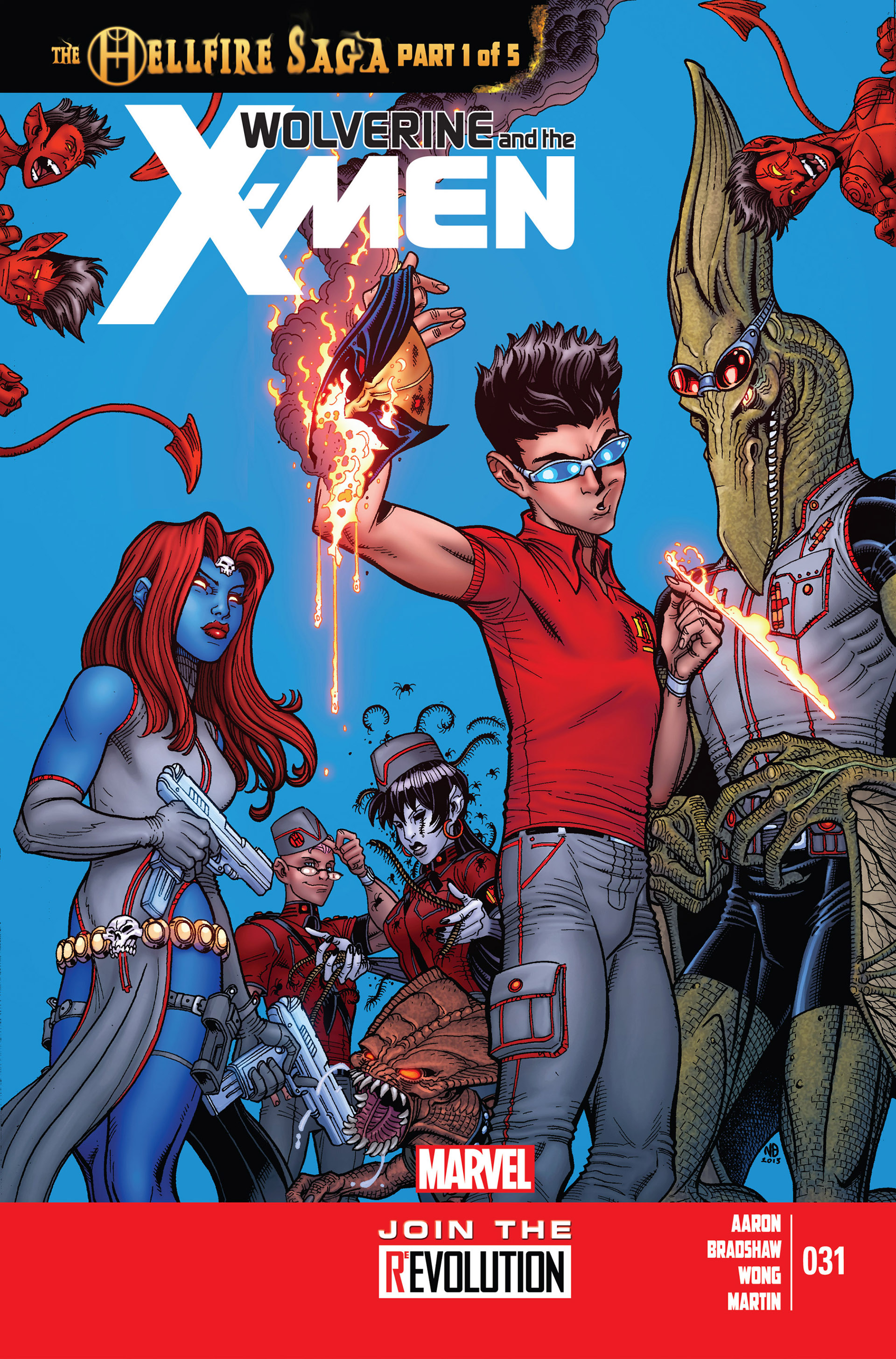 Read online Wolverine & The X-Men comic -  Issue #31 - 1