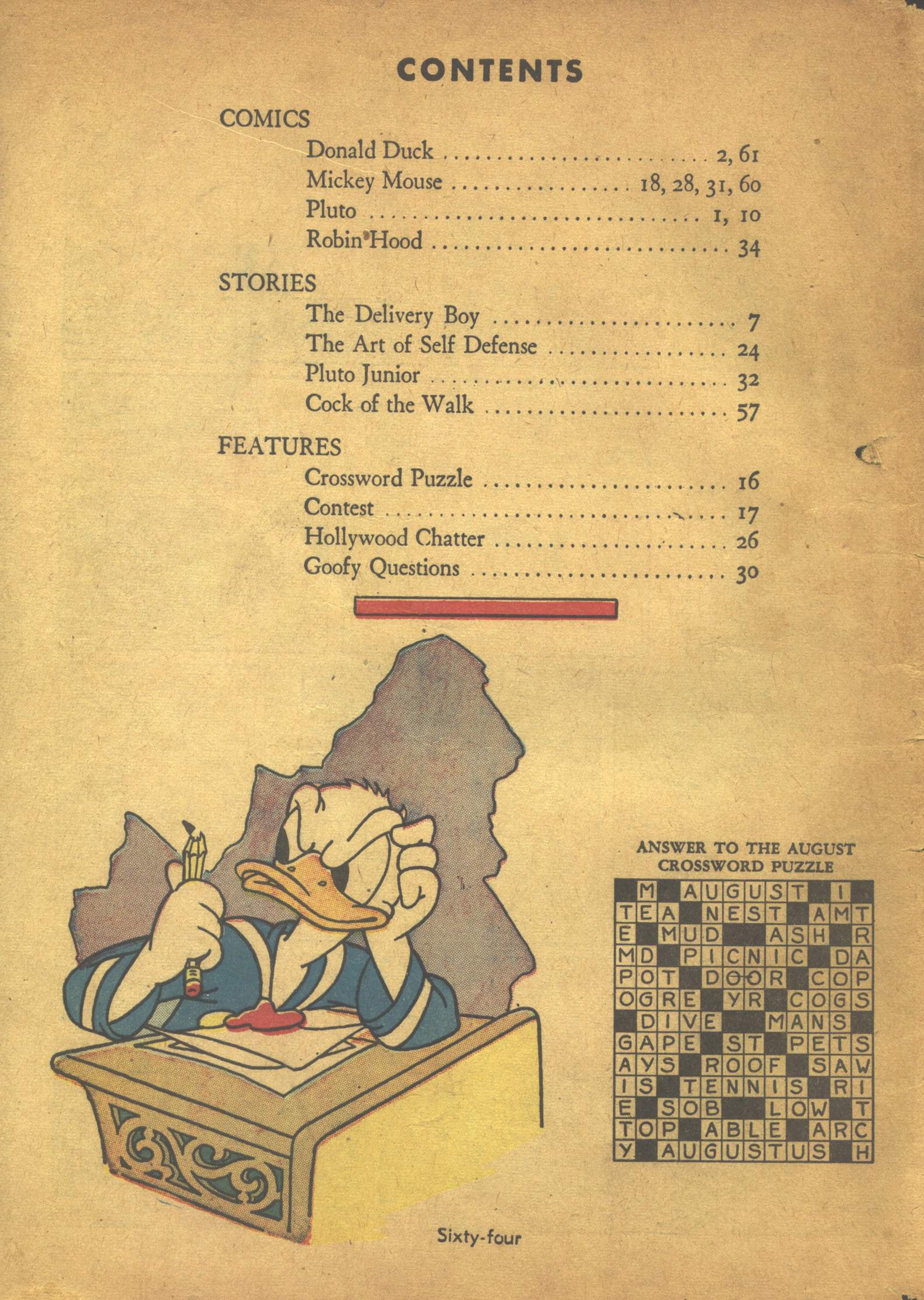 Read online Walt Disney's Comics and Stories comic -  Issue #12 - 66
