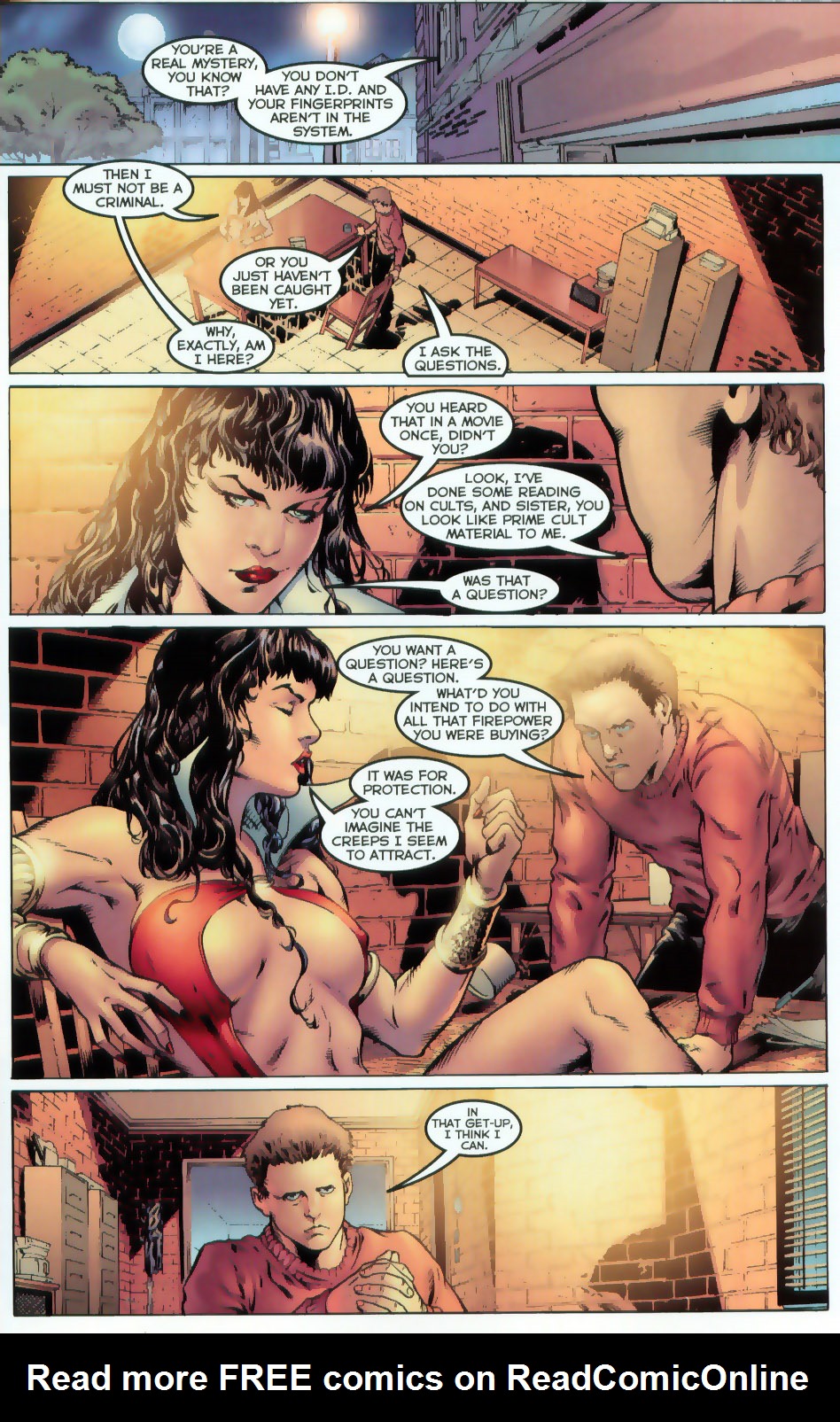 Read online Vampirella (2001) comic -  Issue #16 - 20