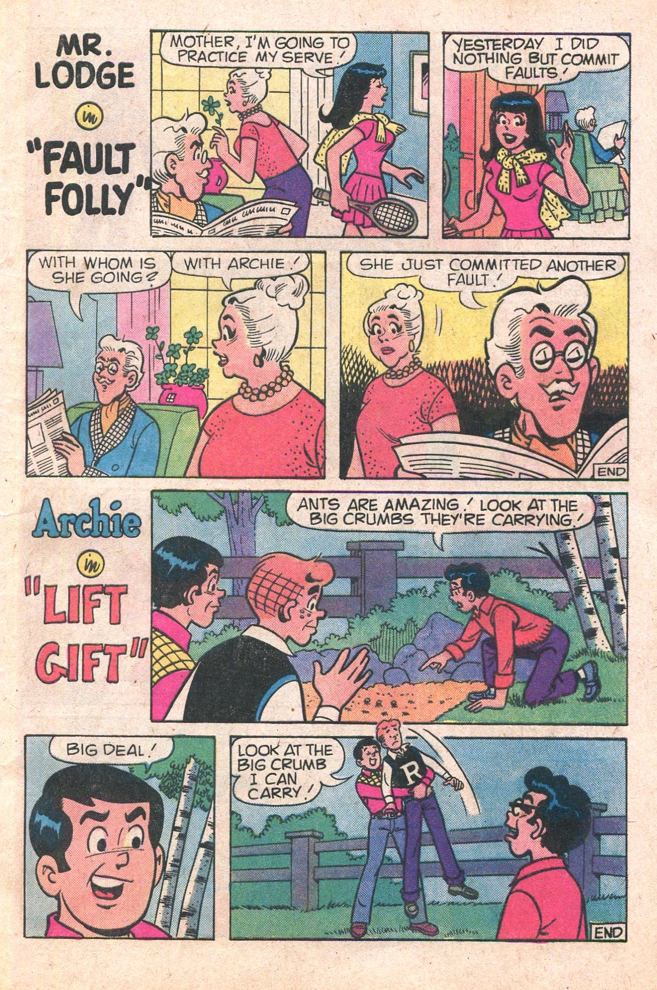 Read online Archie's Joke Book Magazine comic -  Issue #279 - 5