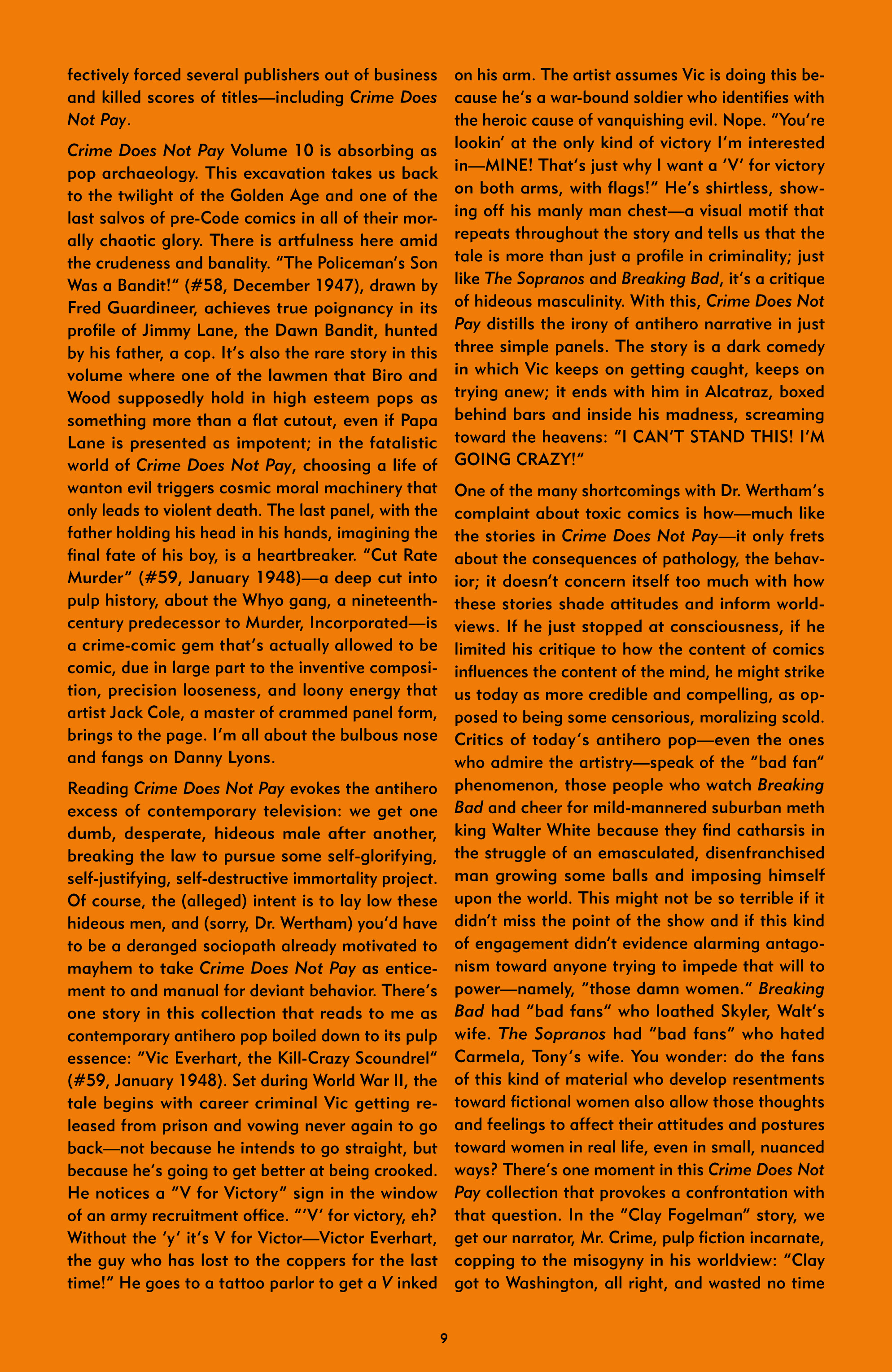 Read online Crime Does Not Pay Archives comic -  Issue # TPB 10 (Part 1) - 11