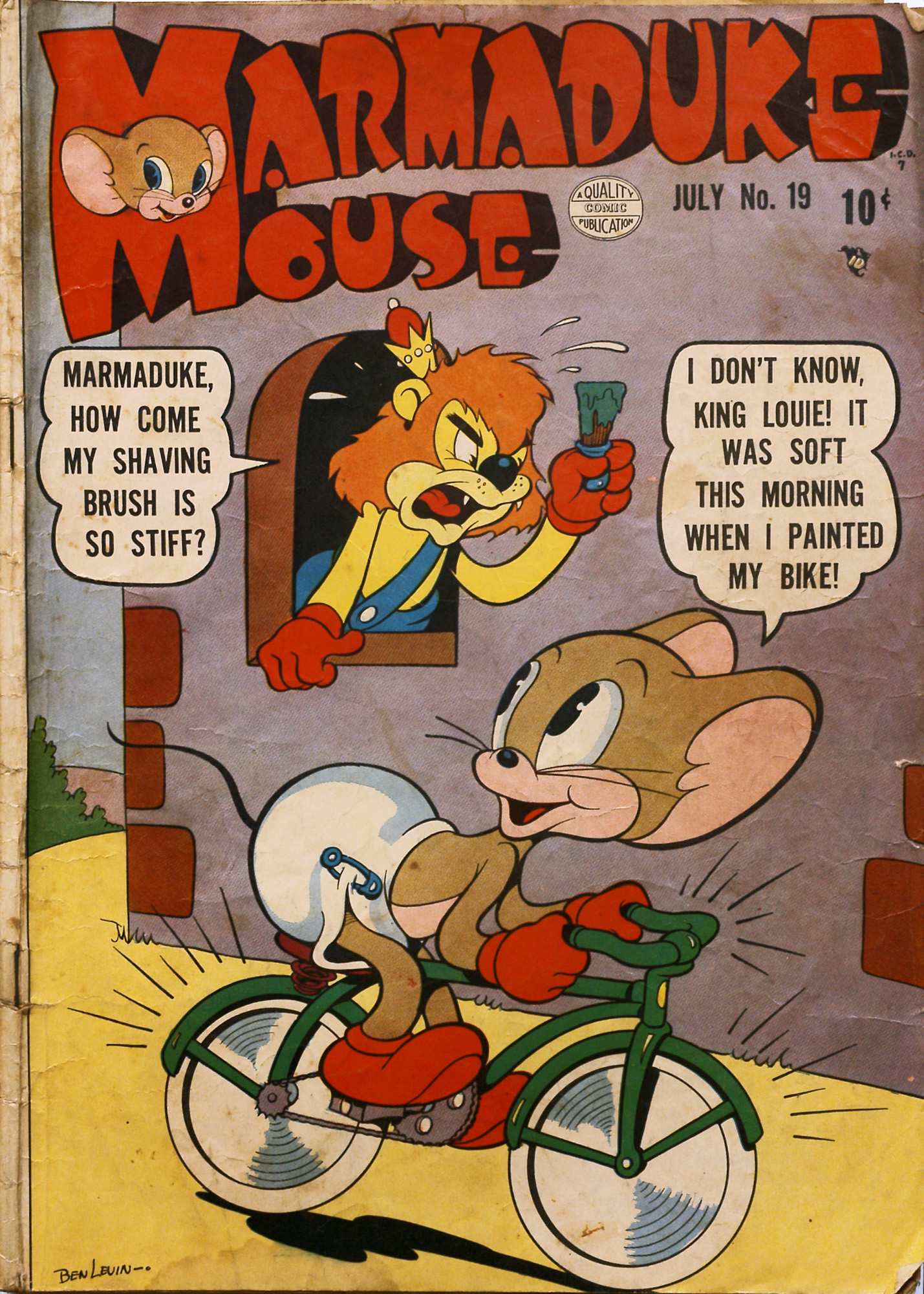 Read online Marmaduke Mouse comic -  Issue #19 - 1