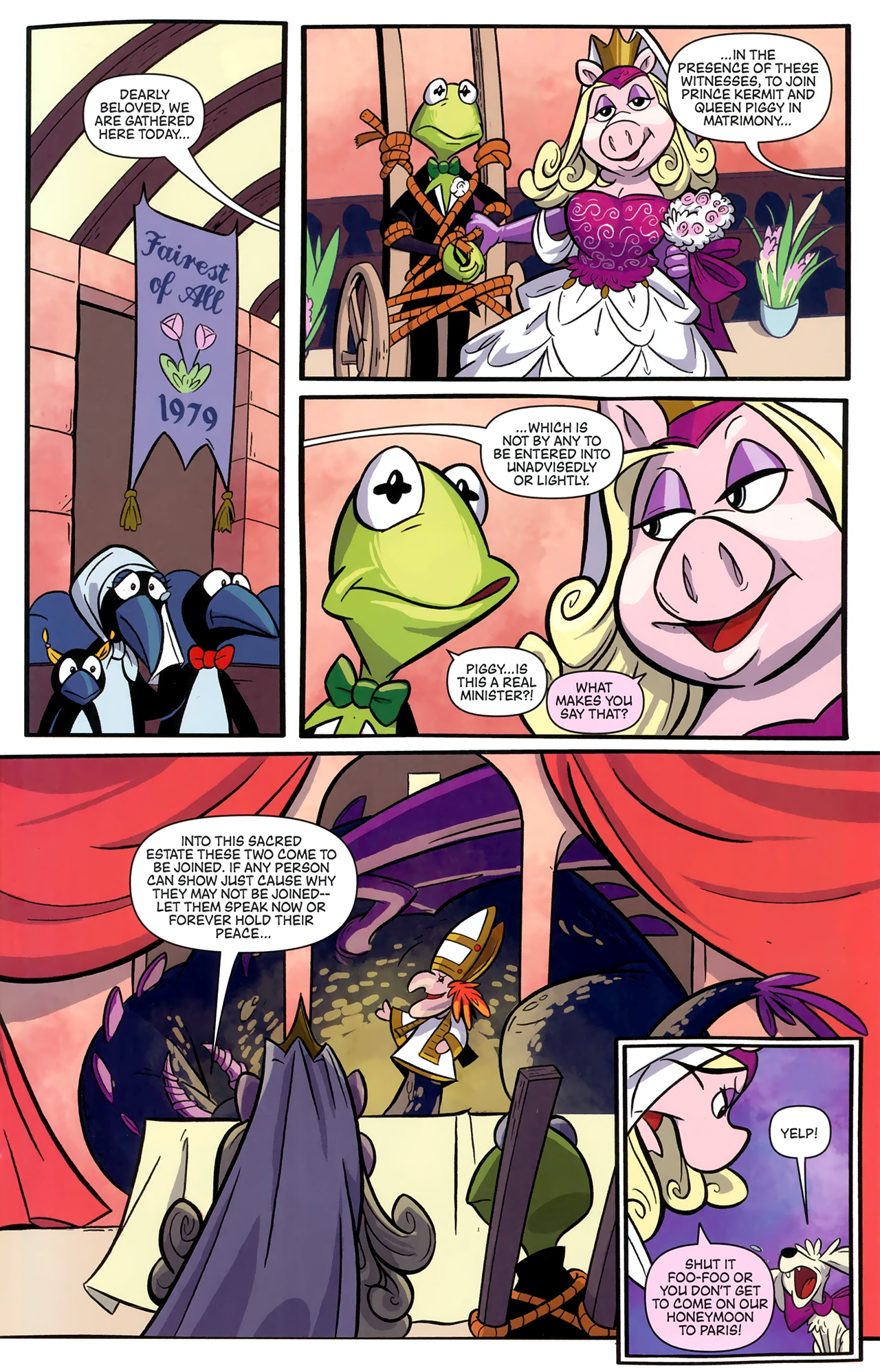 Read online Muppet Snow White comic -  Issue #4 - 17