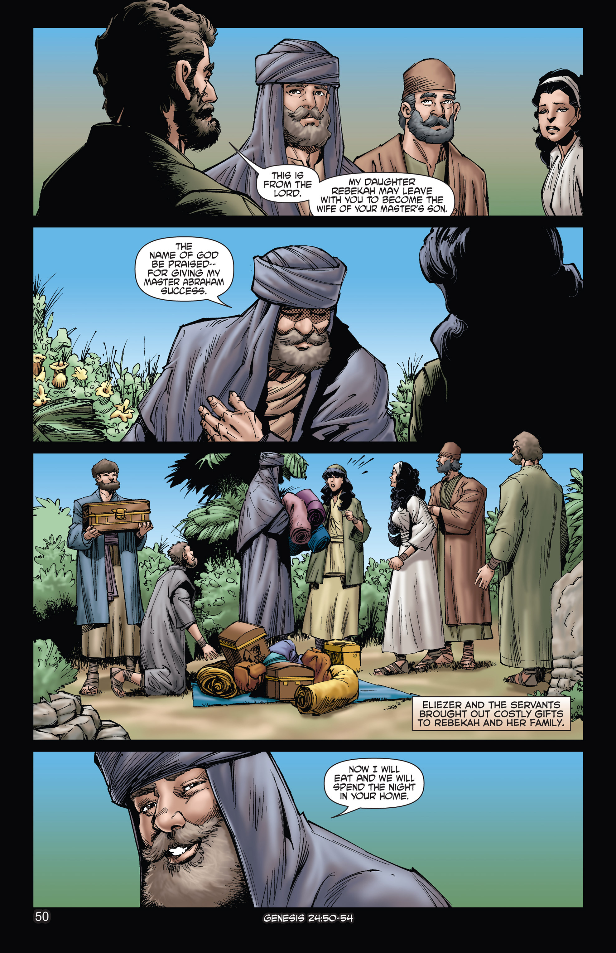 Read online The Kingstone Bible comic -  Issue #2 - 54