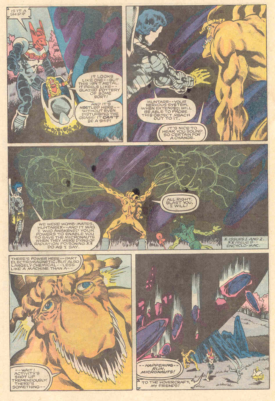 Read online Micronauts: The New Voyages comic -  Issue #13 - 15