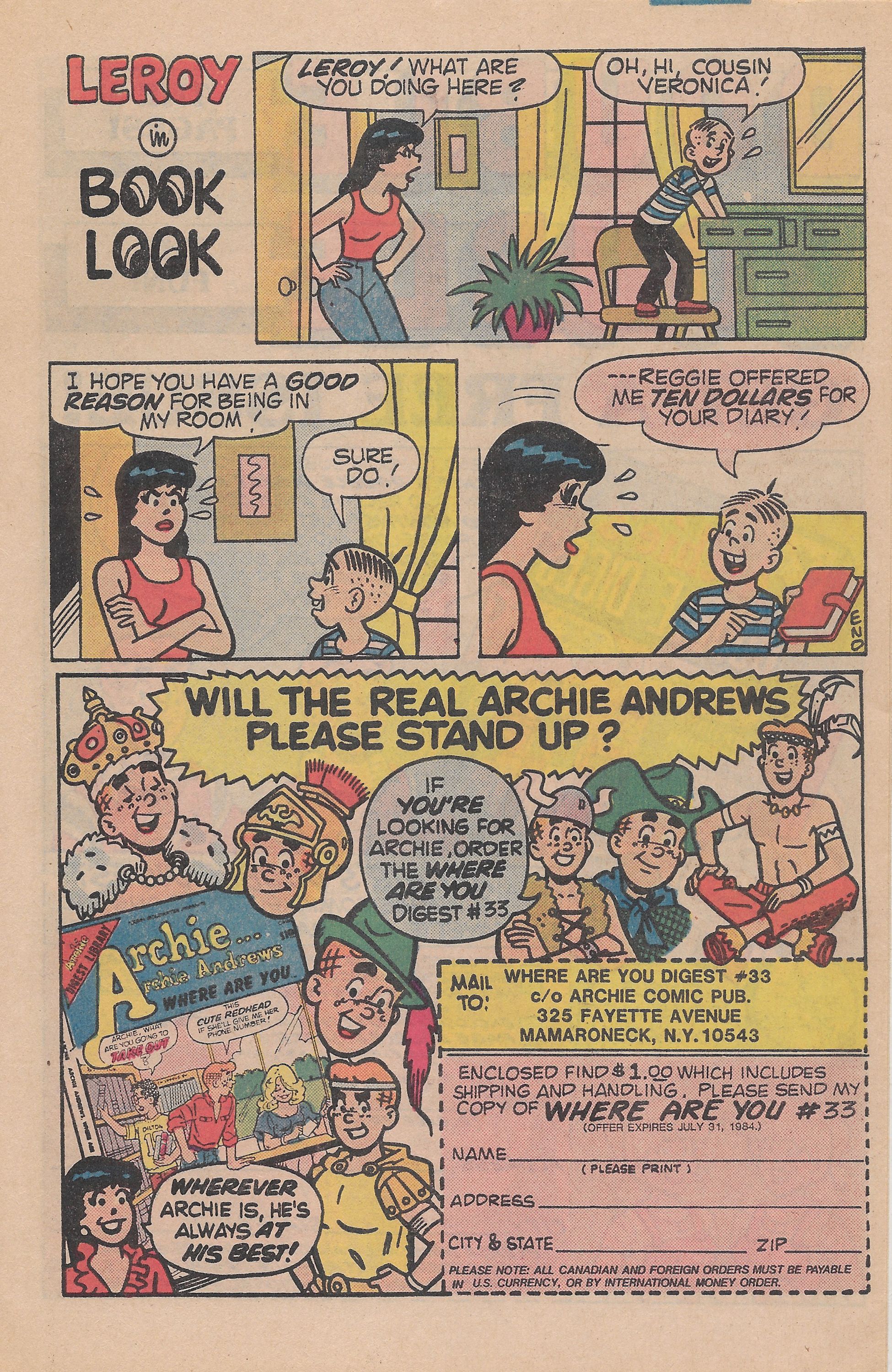 Read online Everything's Archie comic -  Issue #112 - 27