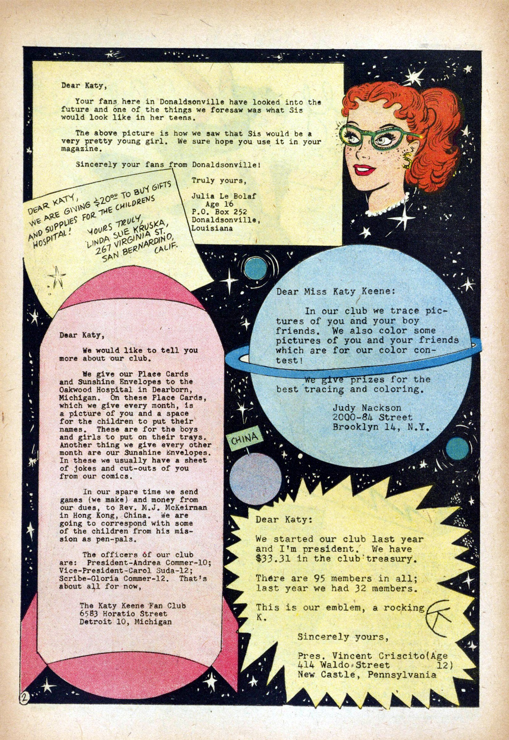 Read online Katy Keene (1949) comic -  Issue #41 - 14