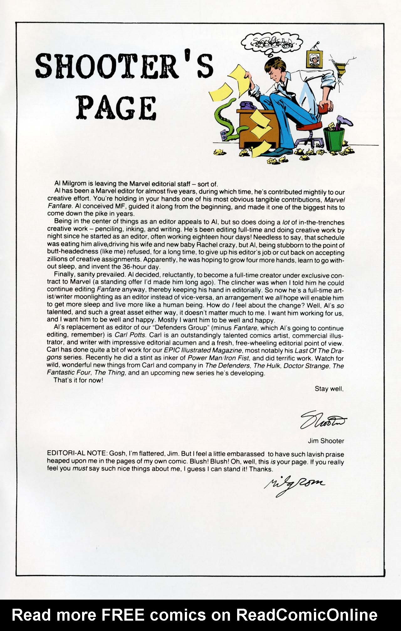 Read online Marvel Fanfare (1982) comic -  Issue #10 - 34