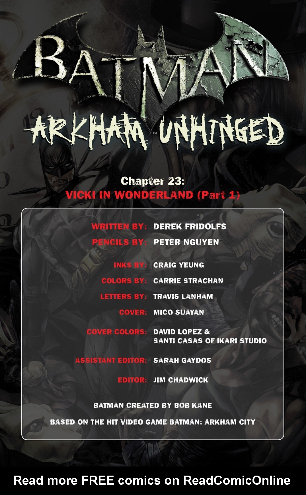 Read online Batman: Arkham Unhinged (2011) comic -  Issue #23 - 2
