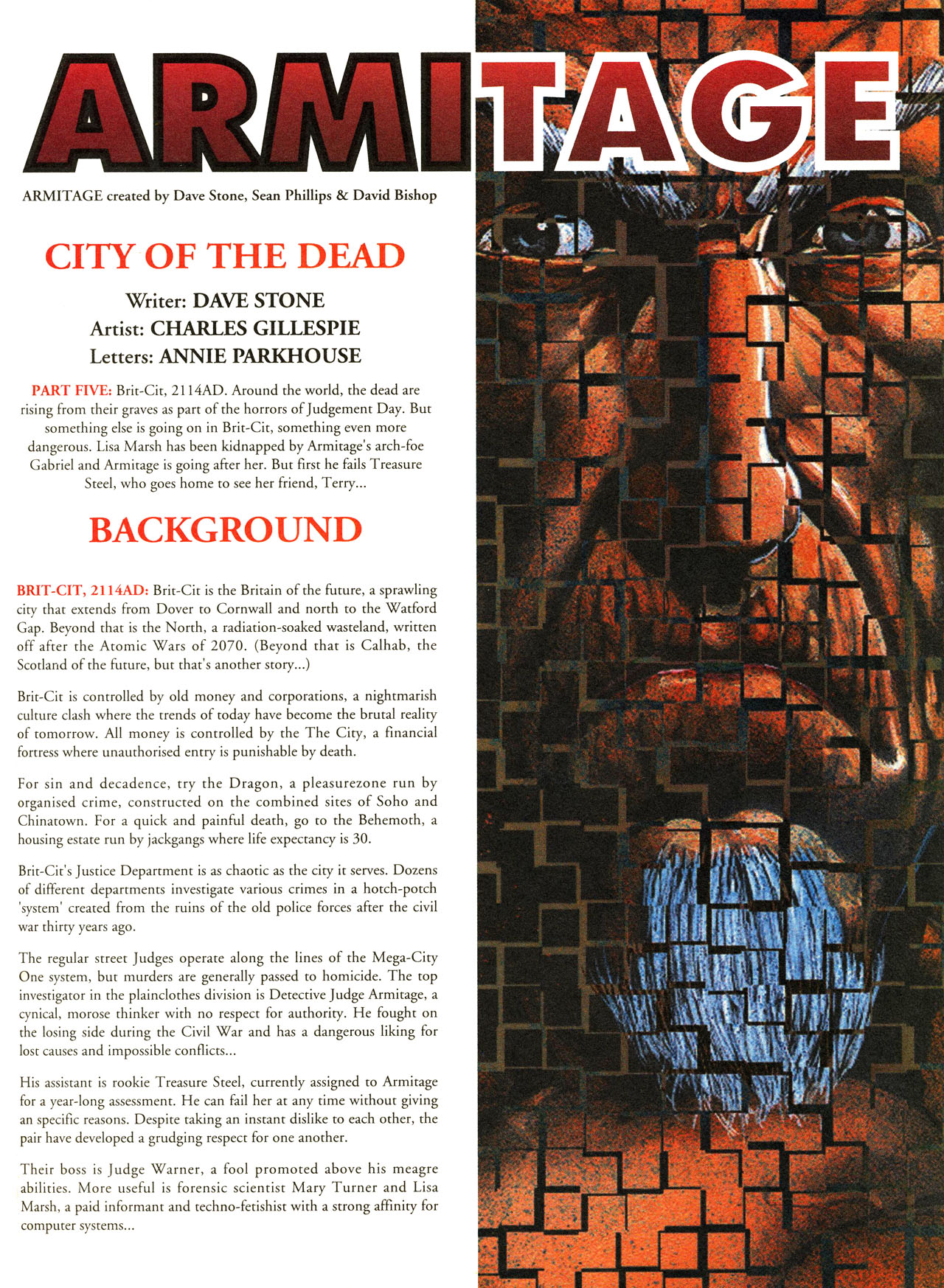 Read online Judge Dredd: The Megazine (vol. 2) comic -  Issue #68 - 43