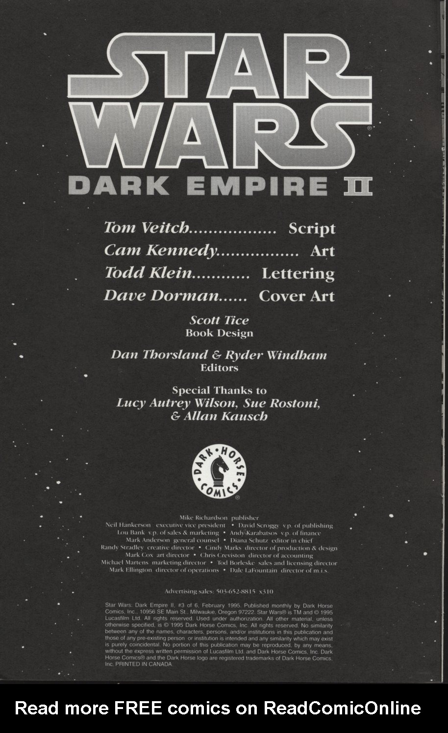 Read online Star Wars: Dark Empire II comic -  Issue #3 - 2