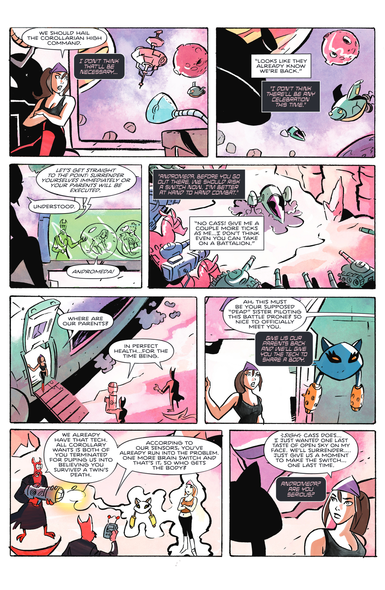 Read online Corollary comic -  Issue #4 - 9