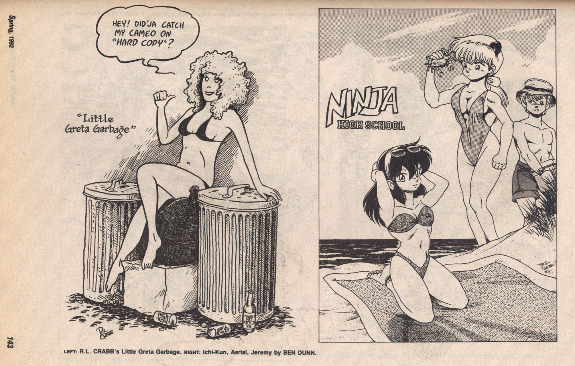 Read online Amazing Heroes Swimsuit Special comic -  Issue # TPB 3 - 142