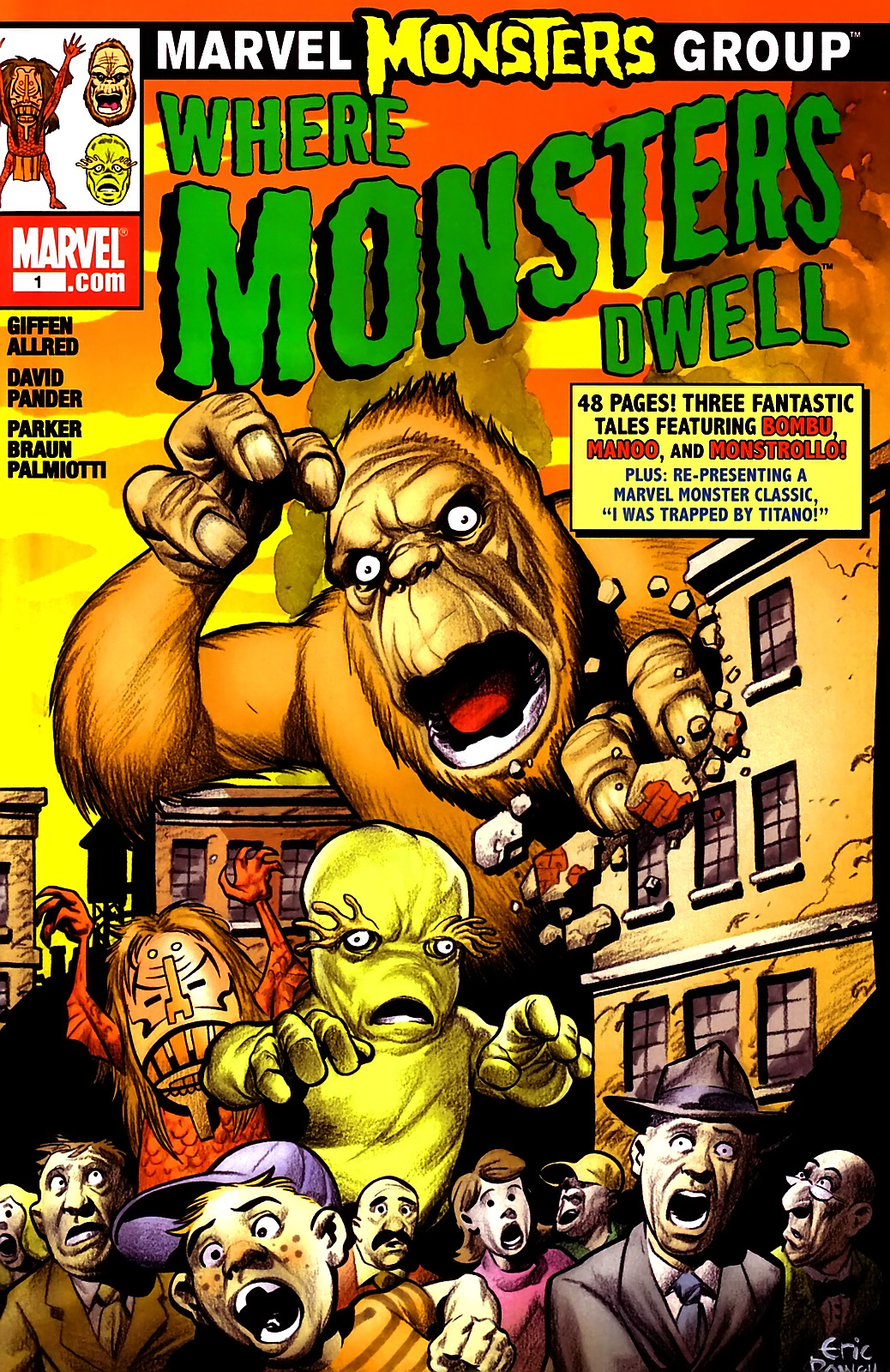 Read online Marvel Monsters: Where Monsters Dwell comic -  Issue # Full - 1