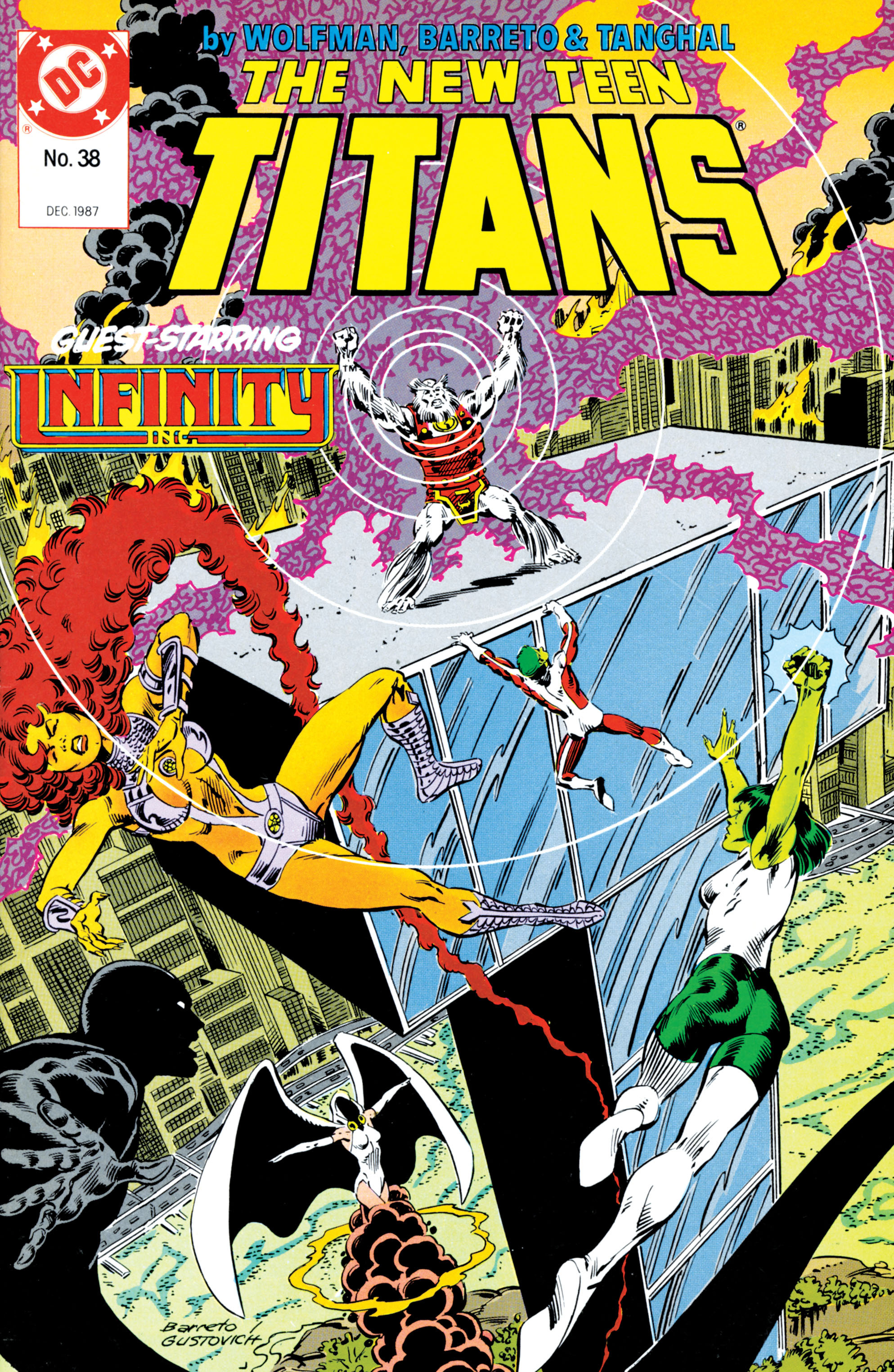 Read online The New Teen Titans (1984) comic -  Issue #38 - 1