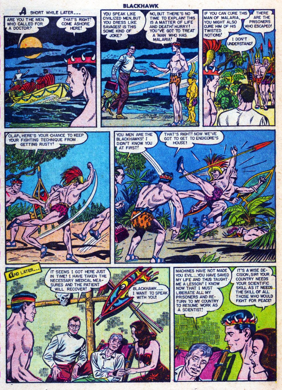 Read online Blackhawk (1957) comic -  Issue #41 - 34