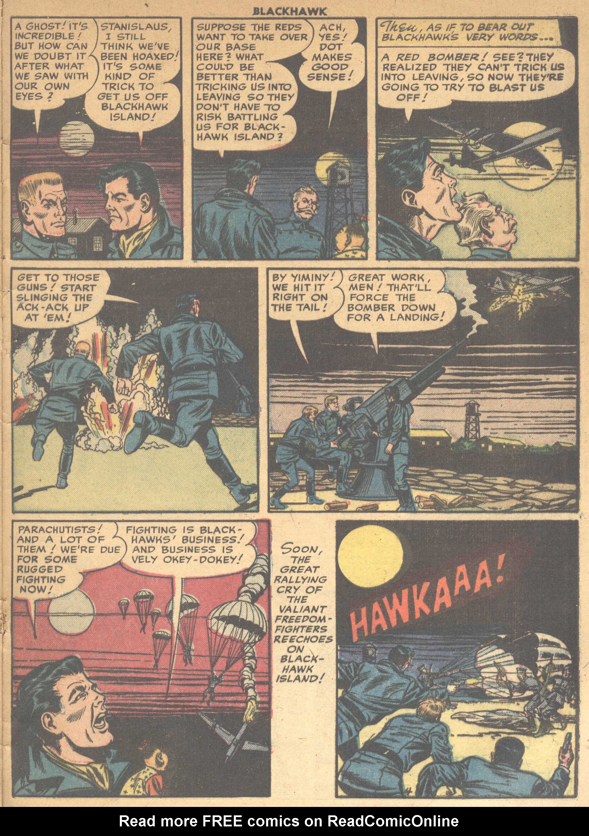 Read online Blackhawk (1957) comic -  Issue #64 - 29