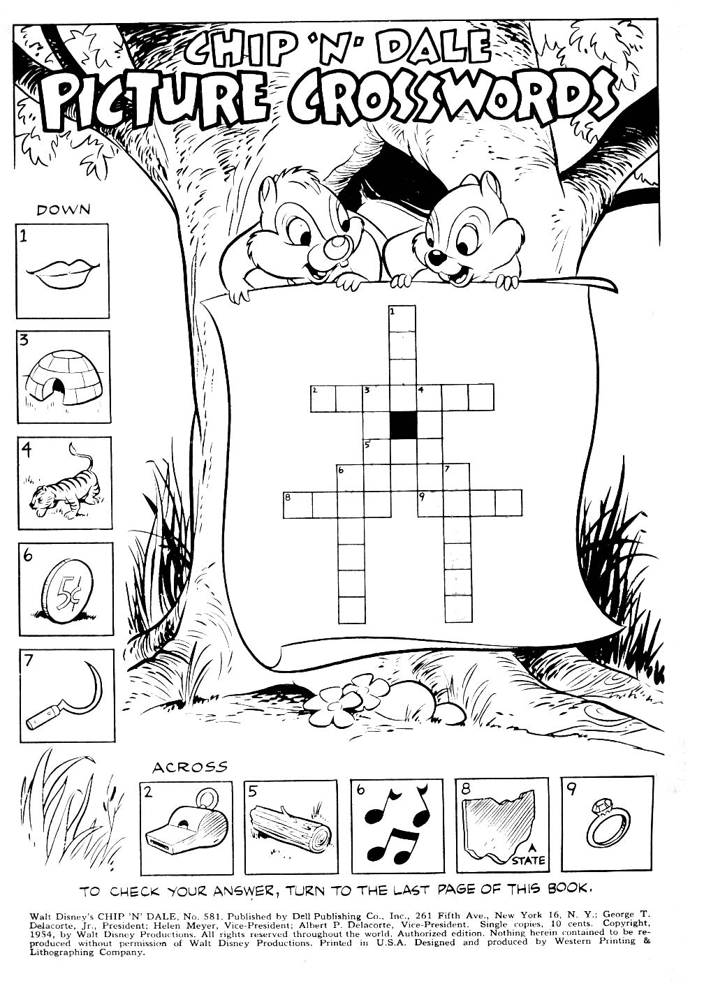 Read online Four Color Comics comic -  Issue #581 - 2