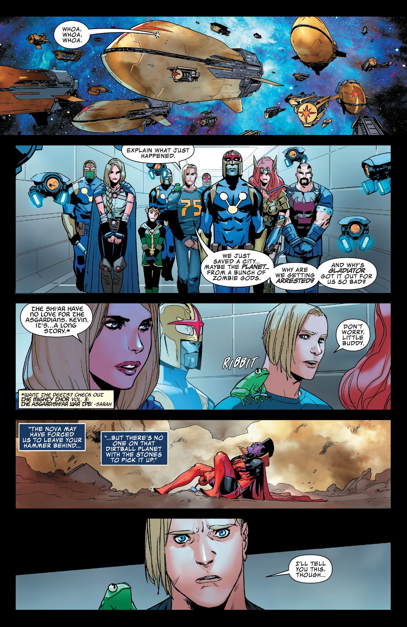 Read online Asgardians of the Galaxy comic -  Issue #4 - 7