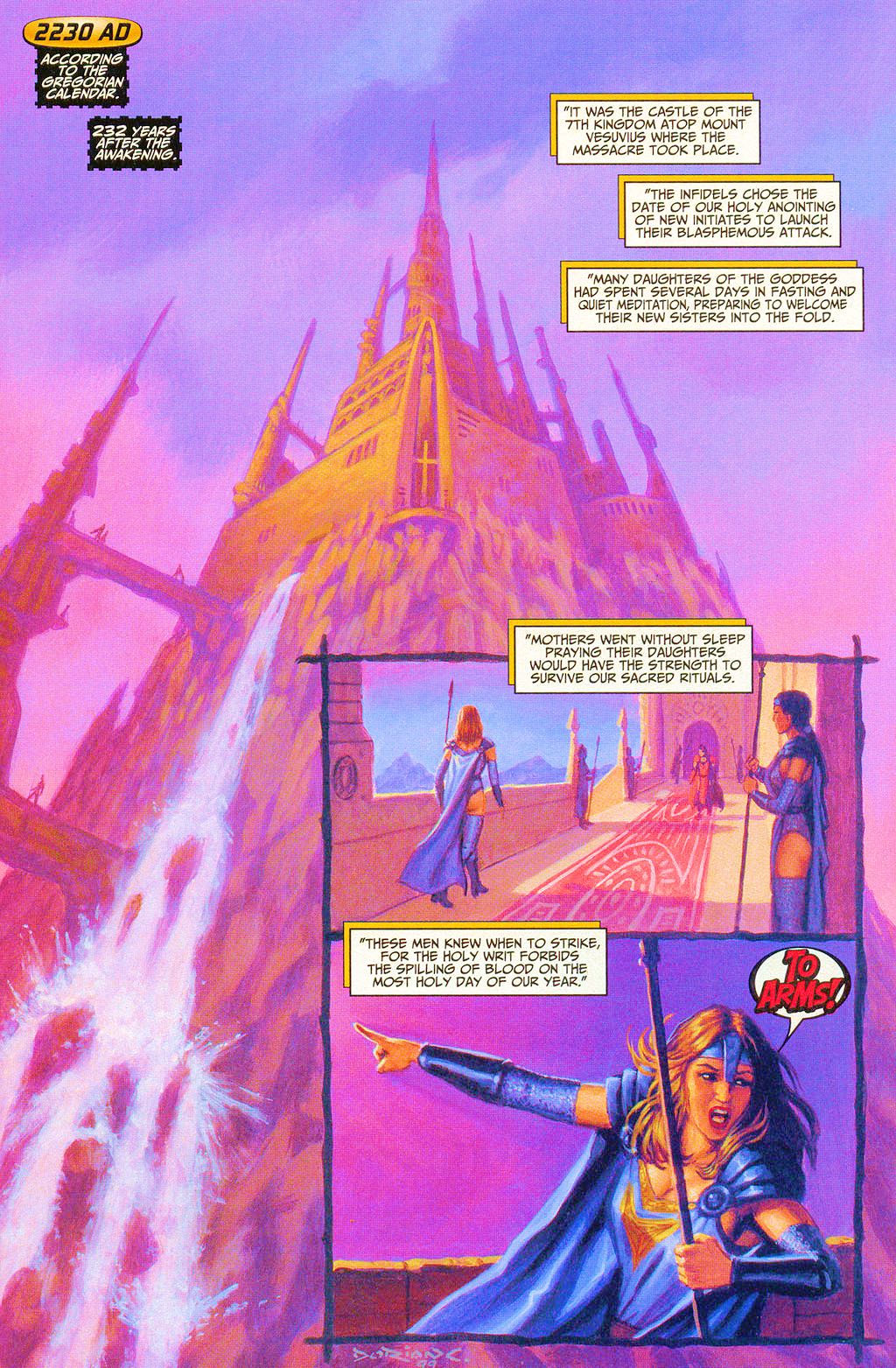 Read online Lady Pendragon comic -  Issue #7 - 5
