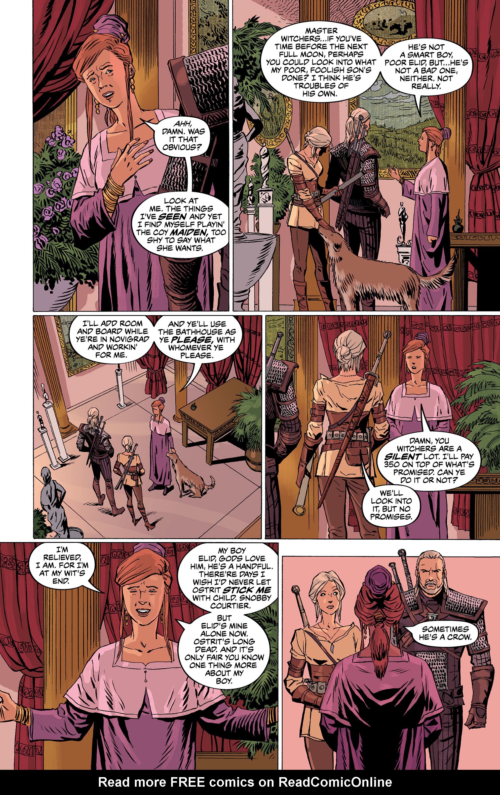 Read online The Witcher: Curse of Crows comic -  Issue #2 - 19