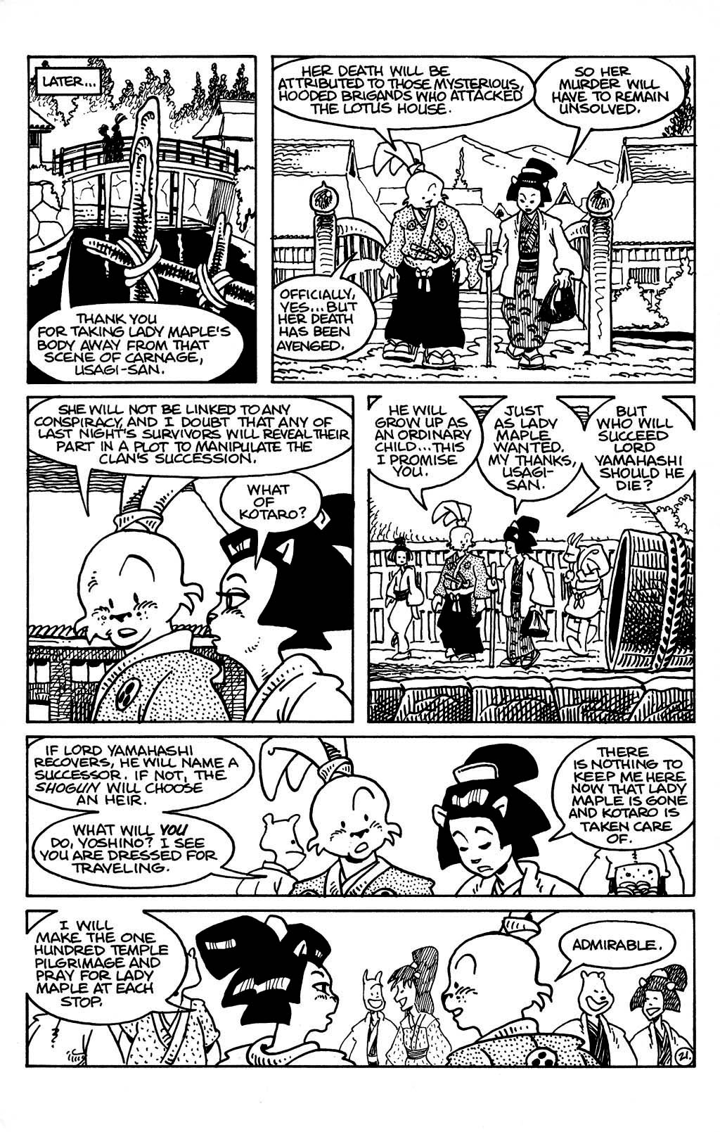Read online Usagi Yojimbo (1996) comic -  Issue #29 - 23