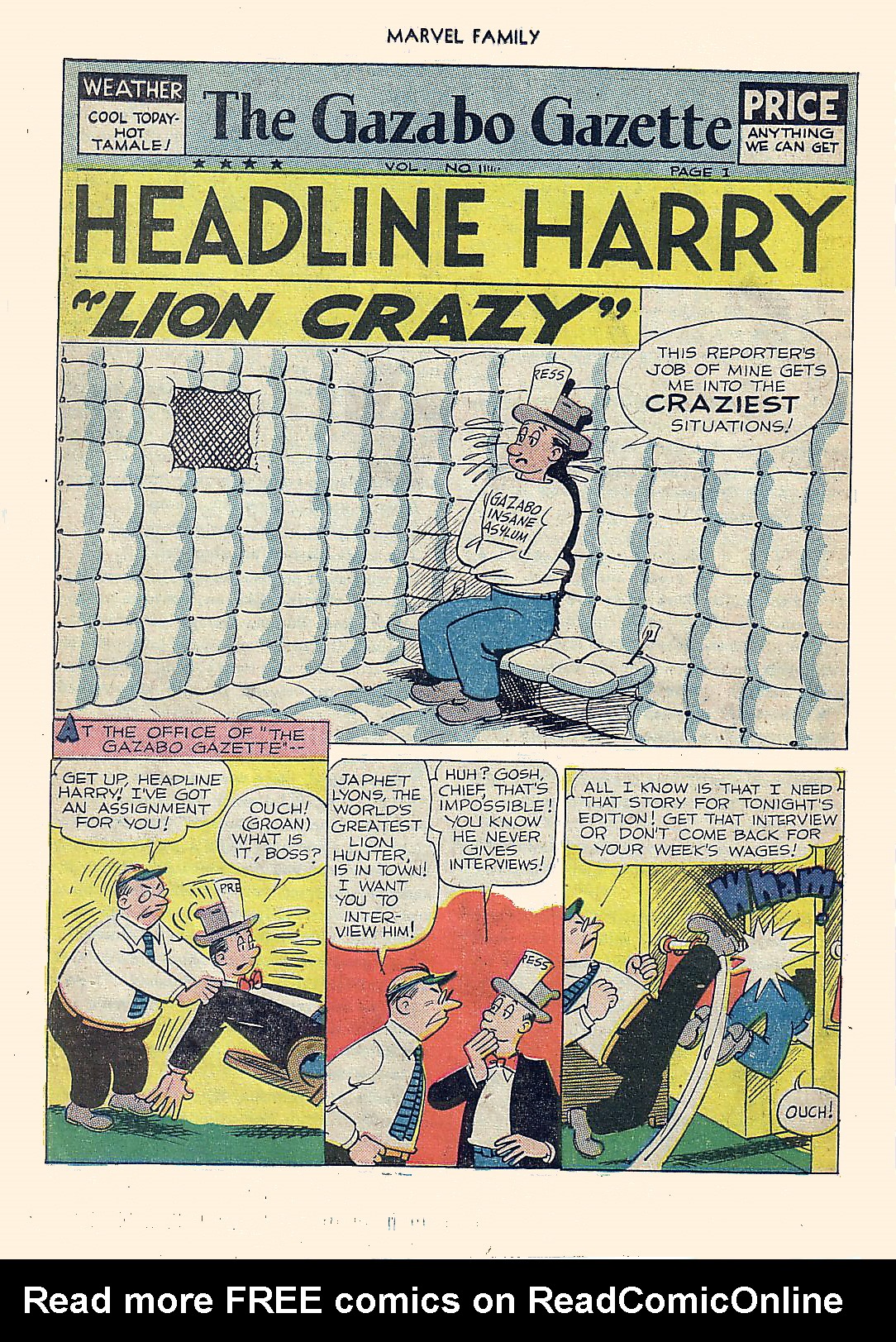 Read online The Marvel Family comic -  Issue #46 - 38
