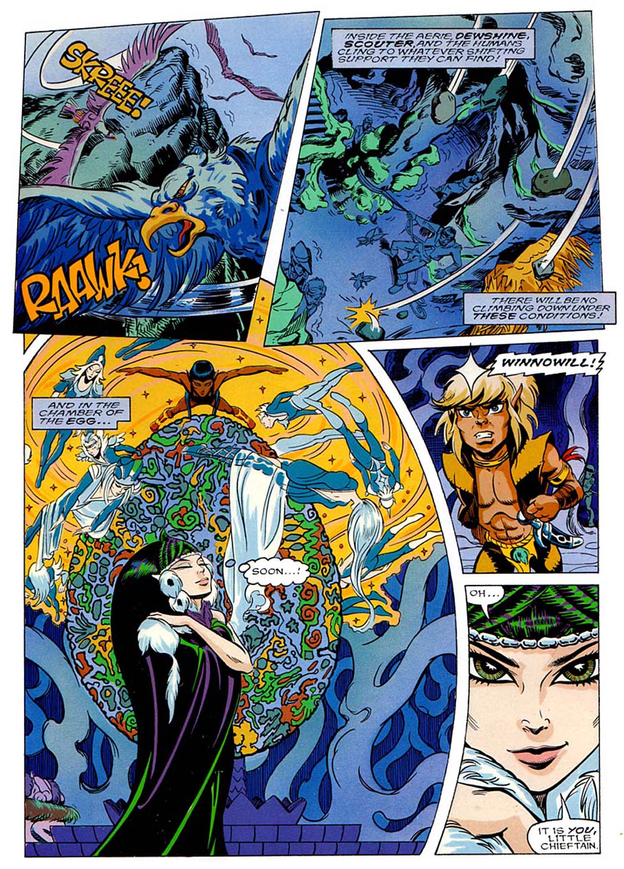 Read online ElfQuest: Siege at Blue Mountain comic -  Issue #7 - 24
