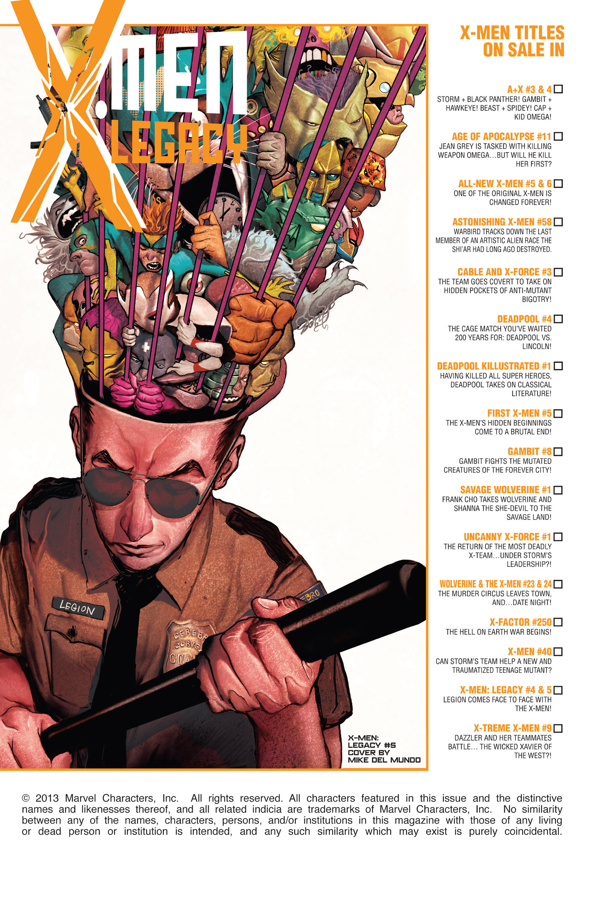 Read online X-Men: Legacy comic -  Issue #4 - 23