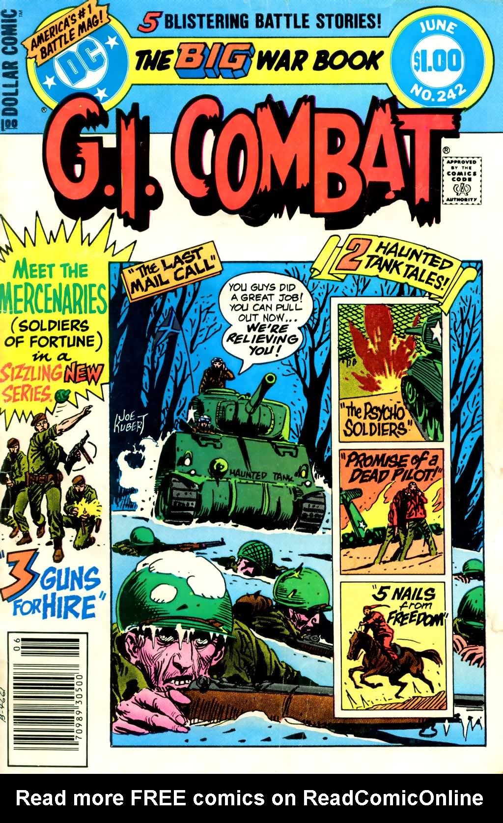 Read online G.I. Combat (1952) comic -  Issue #242 - 1