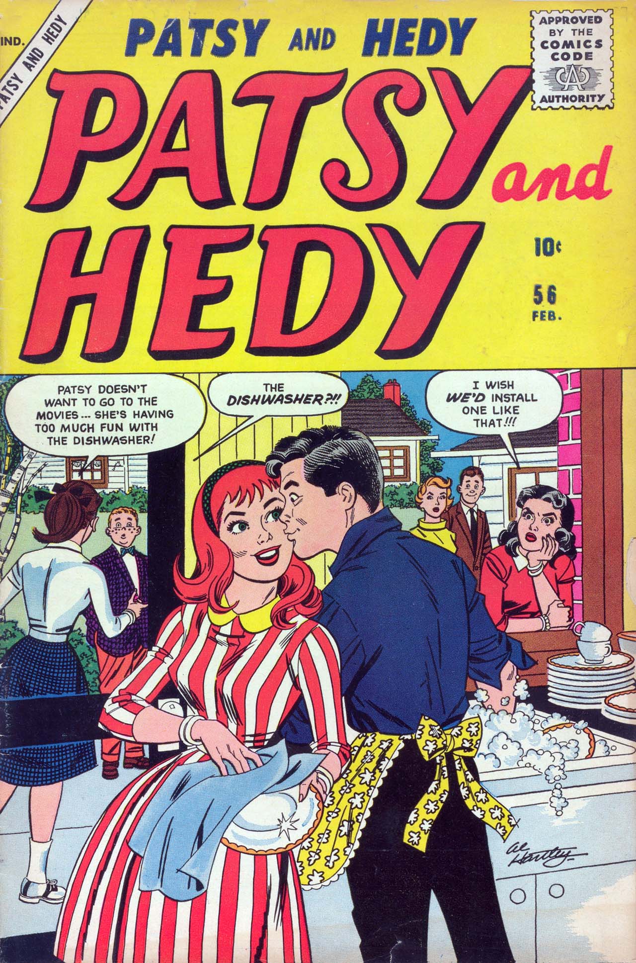 Read online Patsy and Hedy comic -  Issue #56 - 1