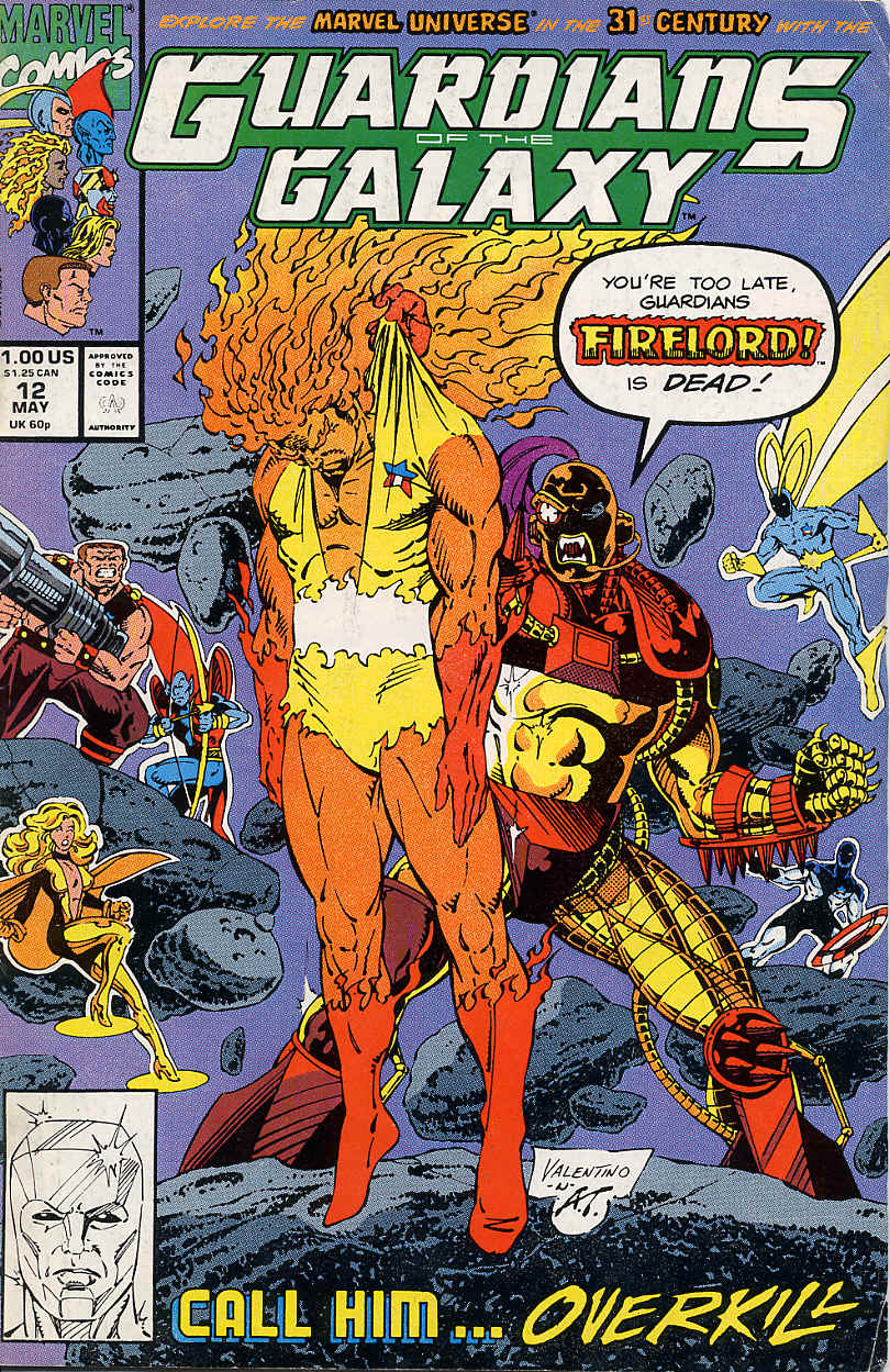Read online Guardians of the Galaxy (1990) comic -  Issue #12 - 1