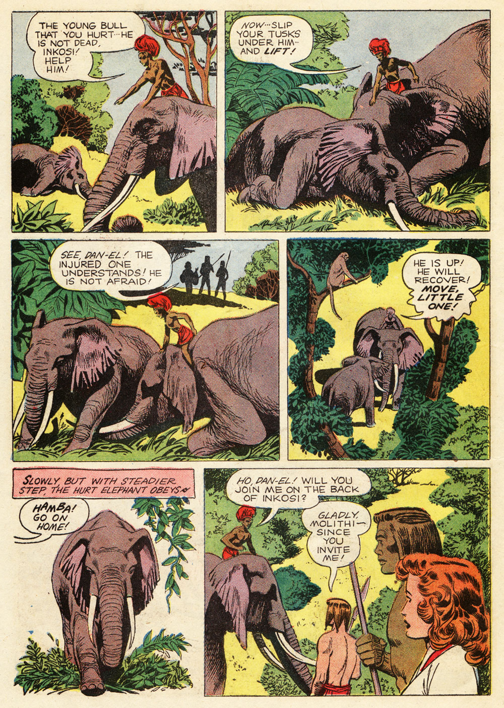 Read online Tarzan (1948) comic -  Issue #73 - 30